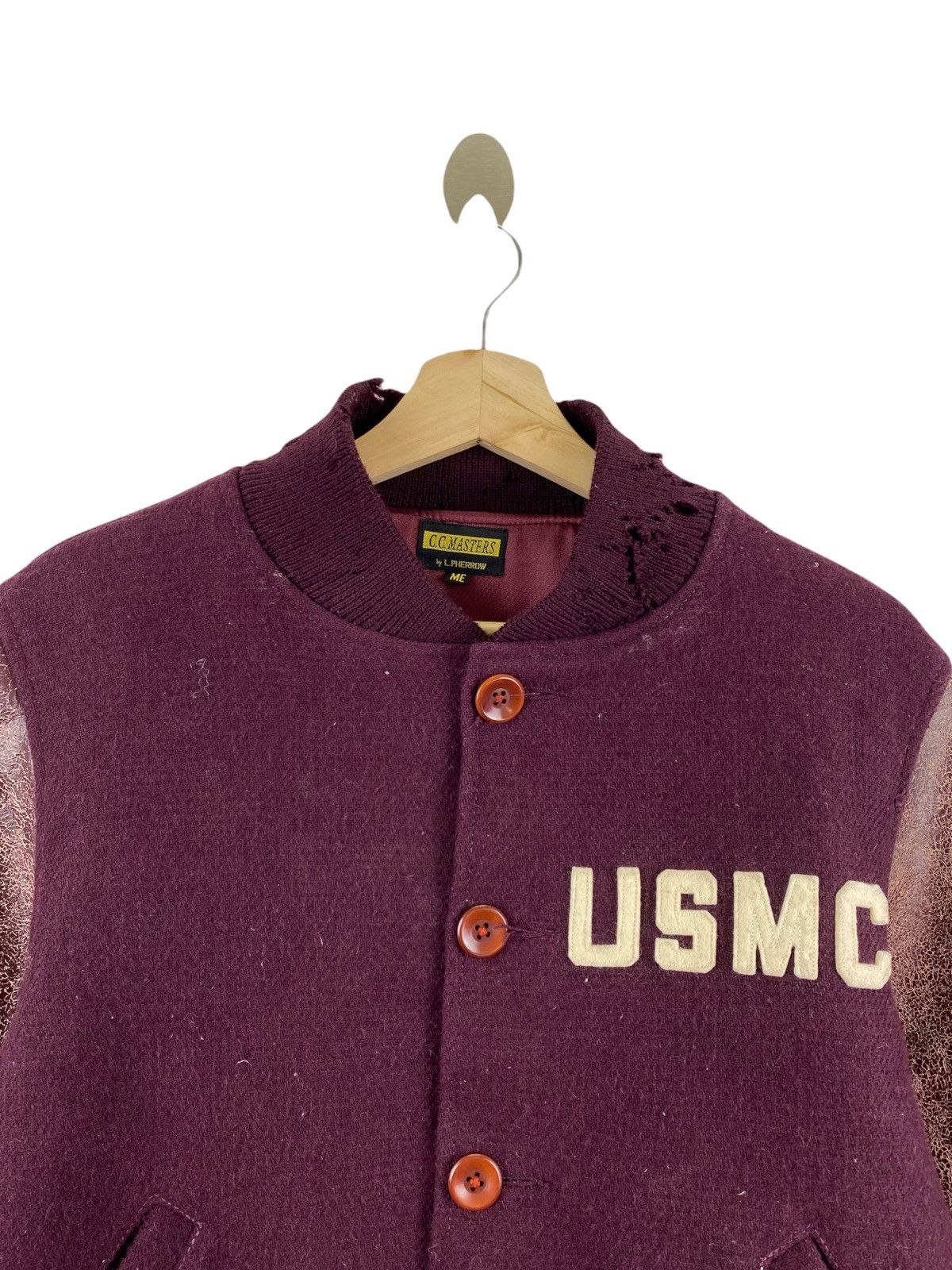 Pherrow's VINTAGE PHERROW’S USMC VARSITY JACKET Size US M / EU 48-50 / 2 - 6 Thumbnail