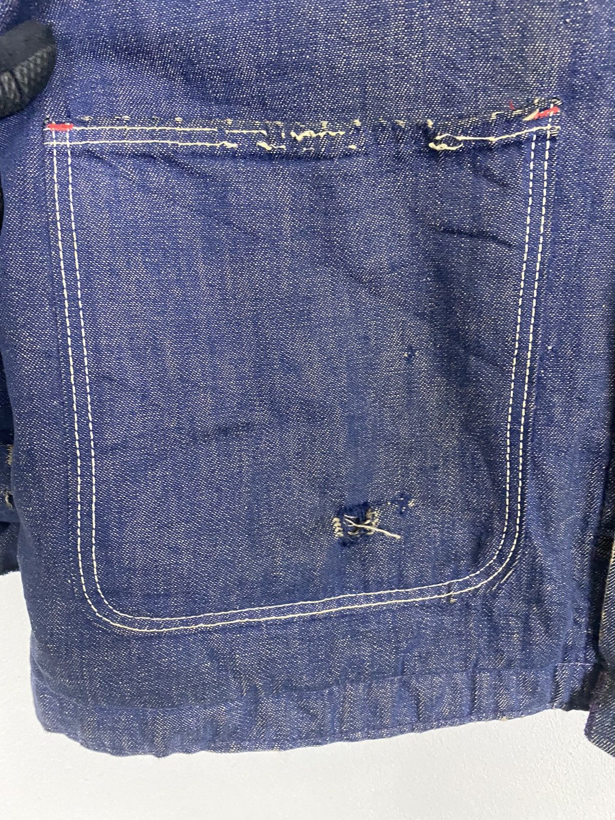 Vintage × Wrangler VINTAGE WRANGLER LINING BLANKET DENIM MAN JACKET Size US M / EU 48-50 / 2 - 13 Thumbnail