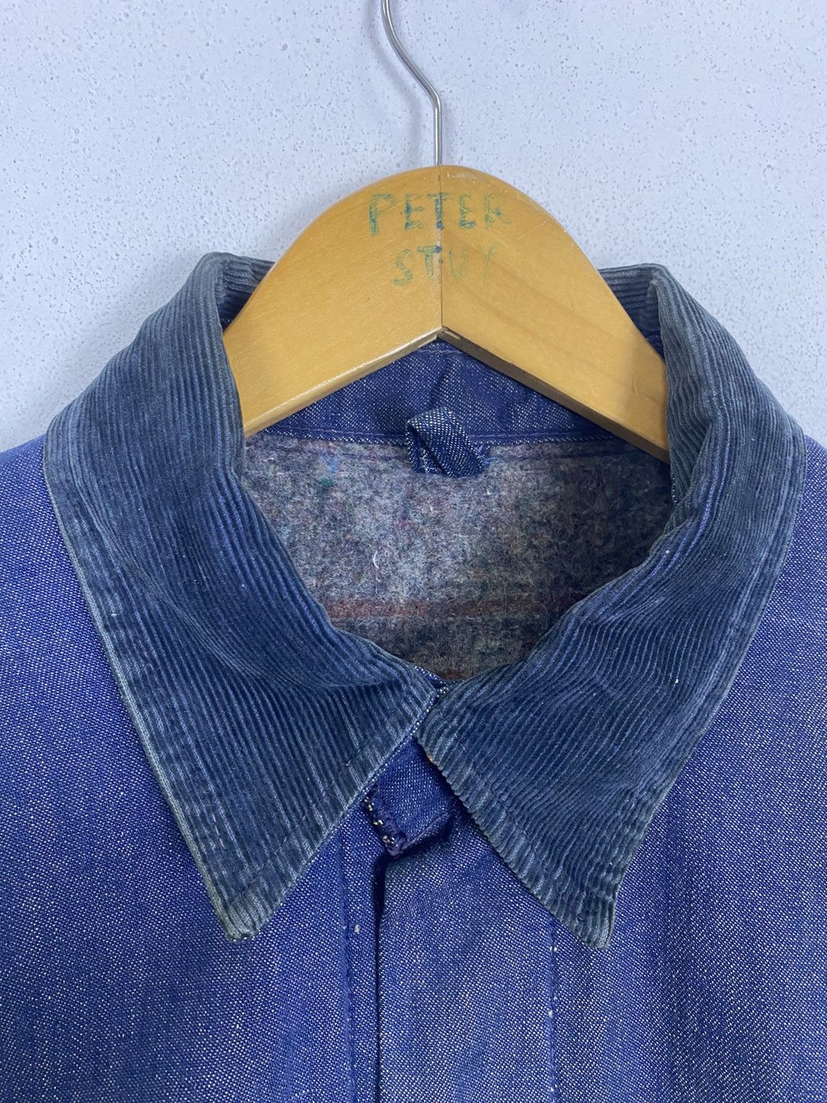 Vintage × Wrangler VINTAGE WRANGLER LINING BLANKET DENIM MAN JACKET Size US M / EU 48-50 / 2 - 12 Thumbnail