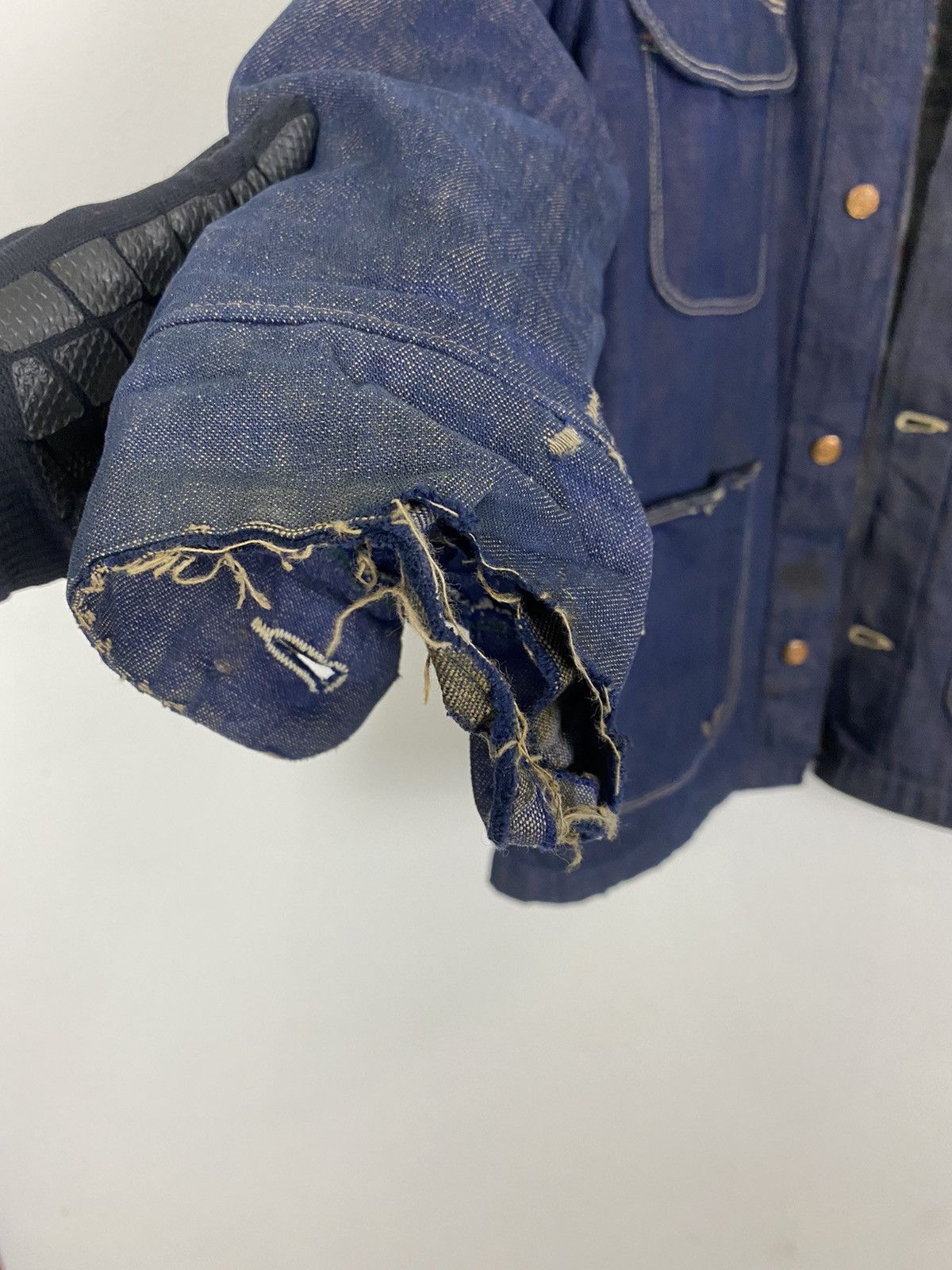 Vintage × Wrangler VINTAGE WRANGLER LINING BLANKET DENIM MAN JACKET Size US M / EU 48-50 / 2 - 15 Thumbnail