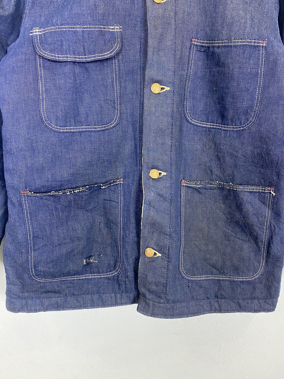 Vintage × Wrangler VINTAGE WRANGLER LINING BLANKET DENIM MAN JACKET Size US M / EU 48-50 / 2 - 8 Thumbnail