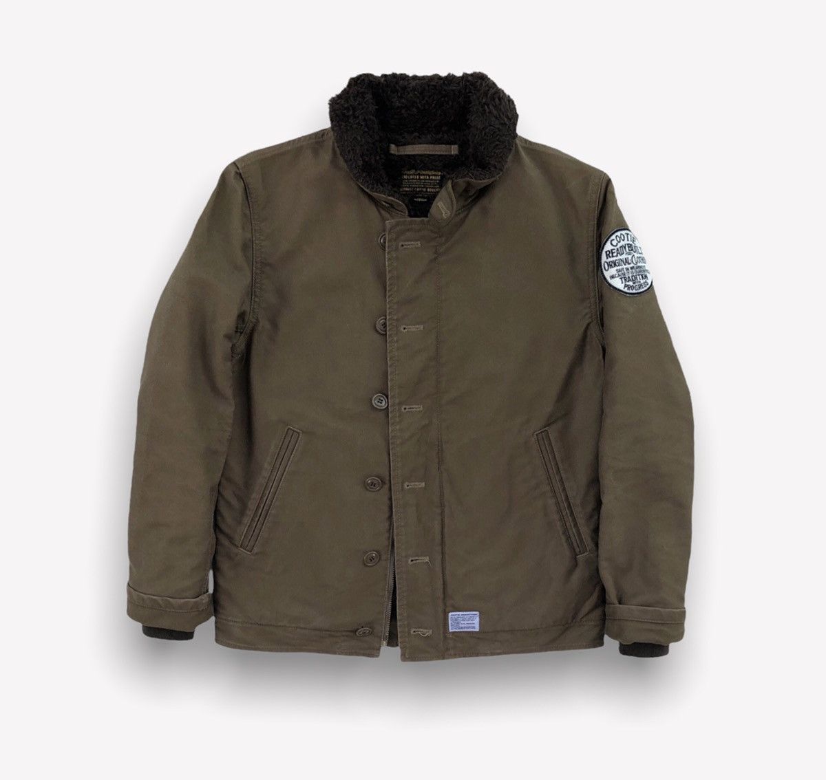 Japanese Brand 🔥COOTIE PRODUCTION Japan COFFIN CHEATERS N-1 Deck Jacket Size US M / EU 48-50 / 2 - 8 Thumbnail