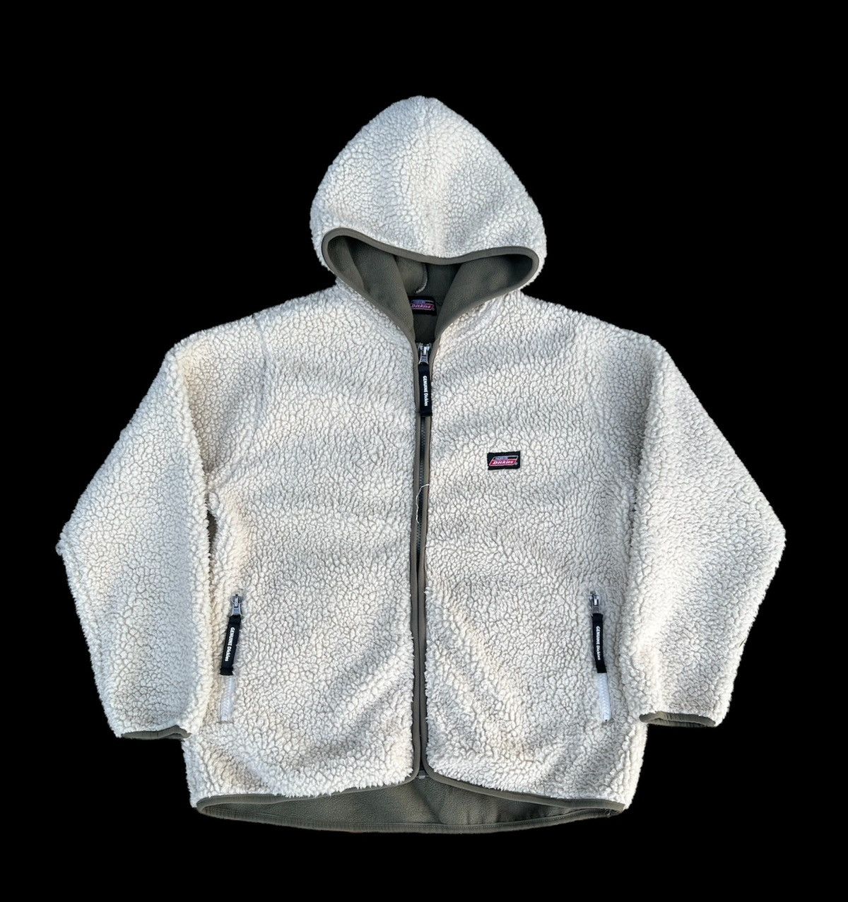 Dickies Dickies deep pile fleece jacket hoodie Size L / US 10 / IT 46 - 1 Thumbnail