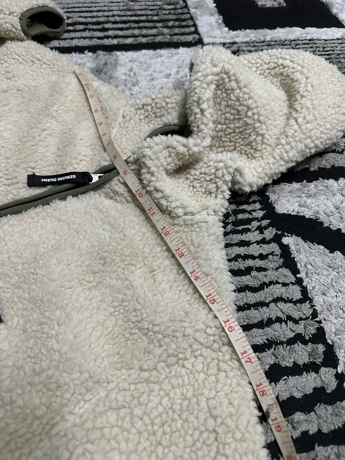 Dickies Dickies deep pile fleece jacket hoodie Size L / US 10 / IT 46 - 6 Thumbnail