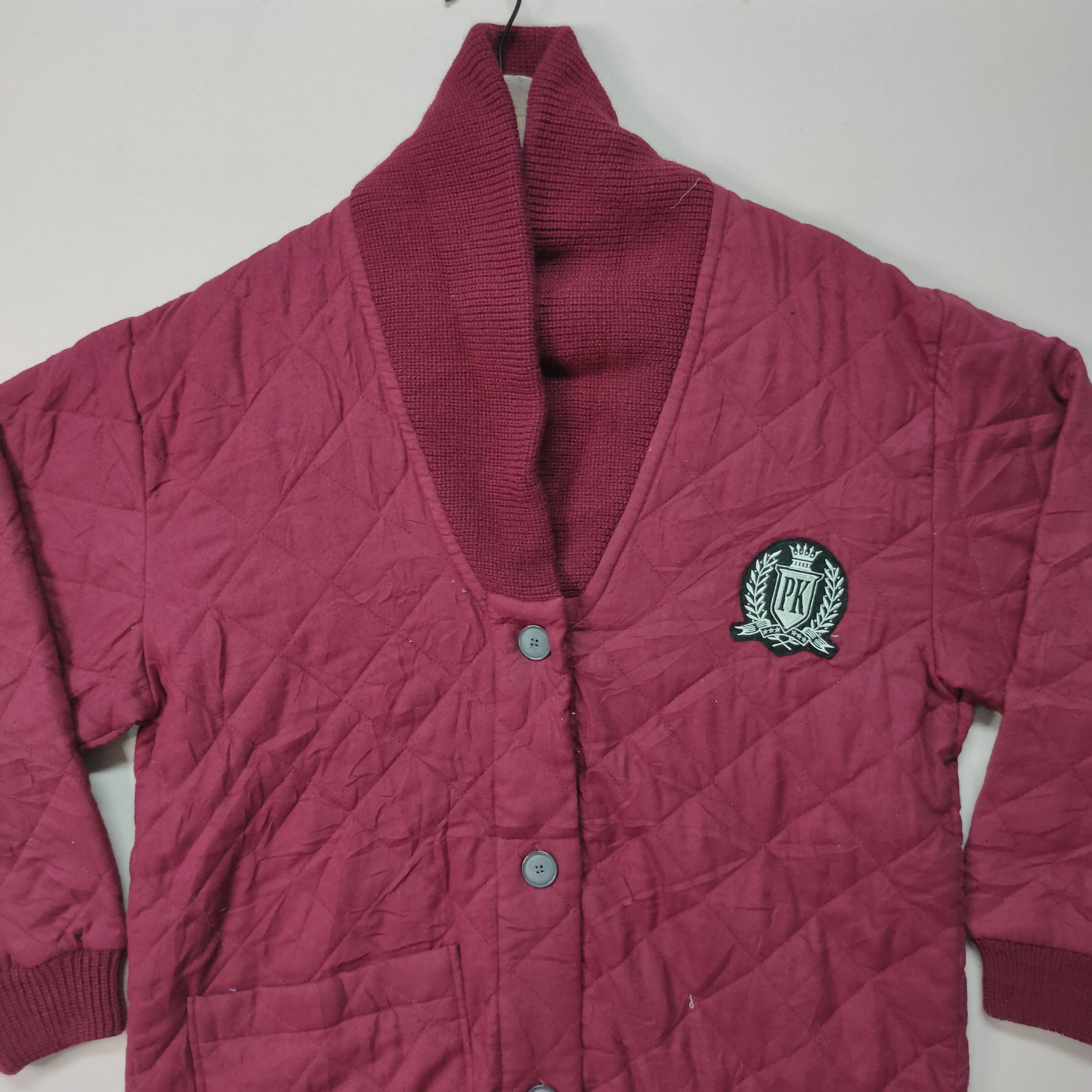 Japanese Brand VINTAGE PK CLUB BUTTON UPS SMALL LOGO JACKET Size US M / EU 48-50 / 2 - 2 Thumbnail