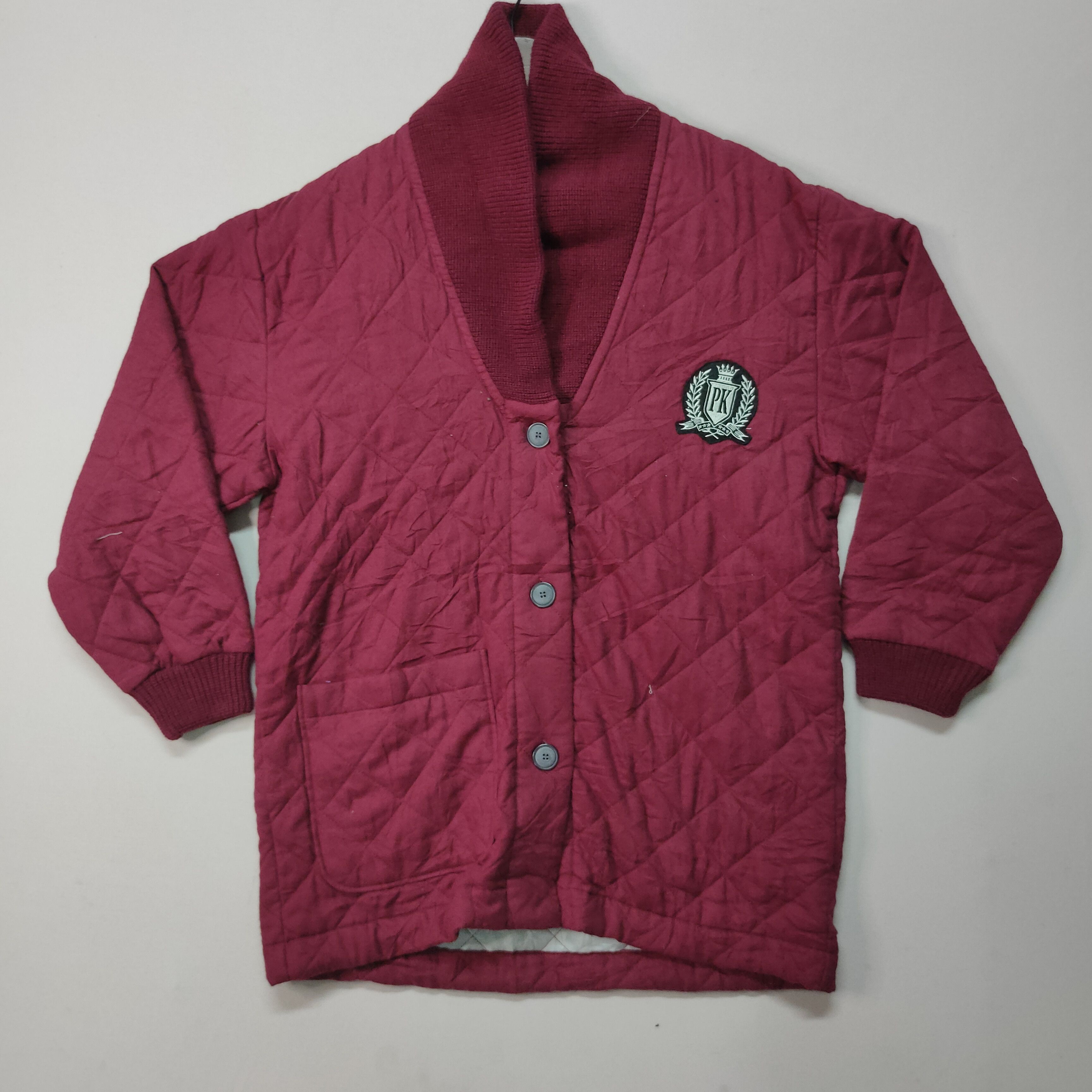 Japanese Brand VINTAGE PK CLUB BUTTON UPS SMALL LOGO JACKET Size US M / EU 48-50 / 2 - 1 Thumbnail
