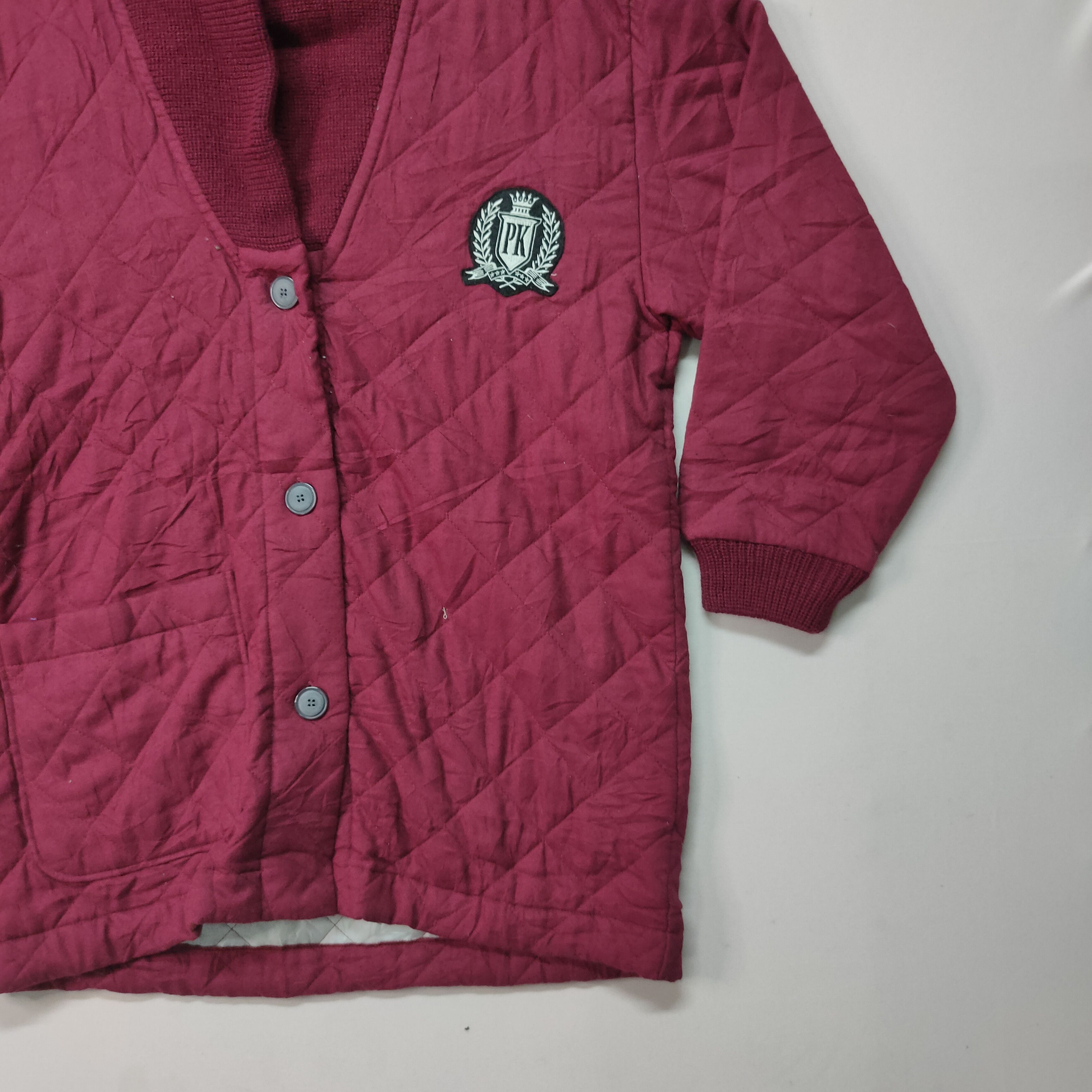 Japanese Brand VINTAGE PK CLUB BUTTON UPS SMALL LOGO JACKET Size US M / EU 48-50 / 2 - 3 Thumbnail