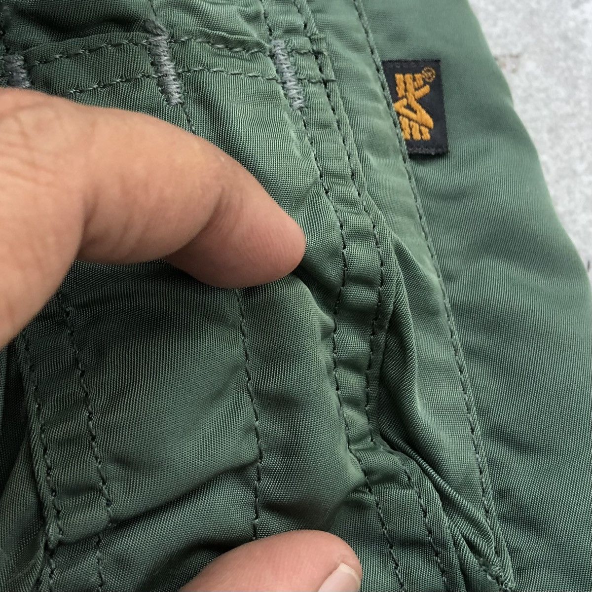 Alpha Industries 🔥Vintage Alpha Industries Flyer's Man MA-1 Bomber Jacket Size US S / EU 44-46 / 1 - 11 Thumbnail