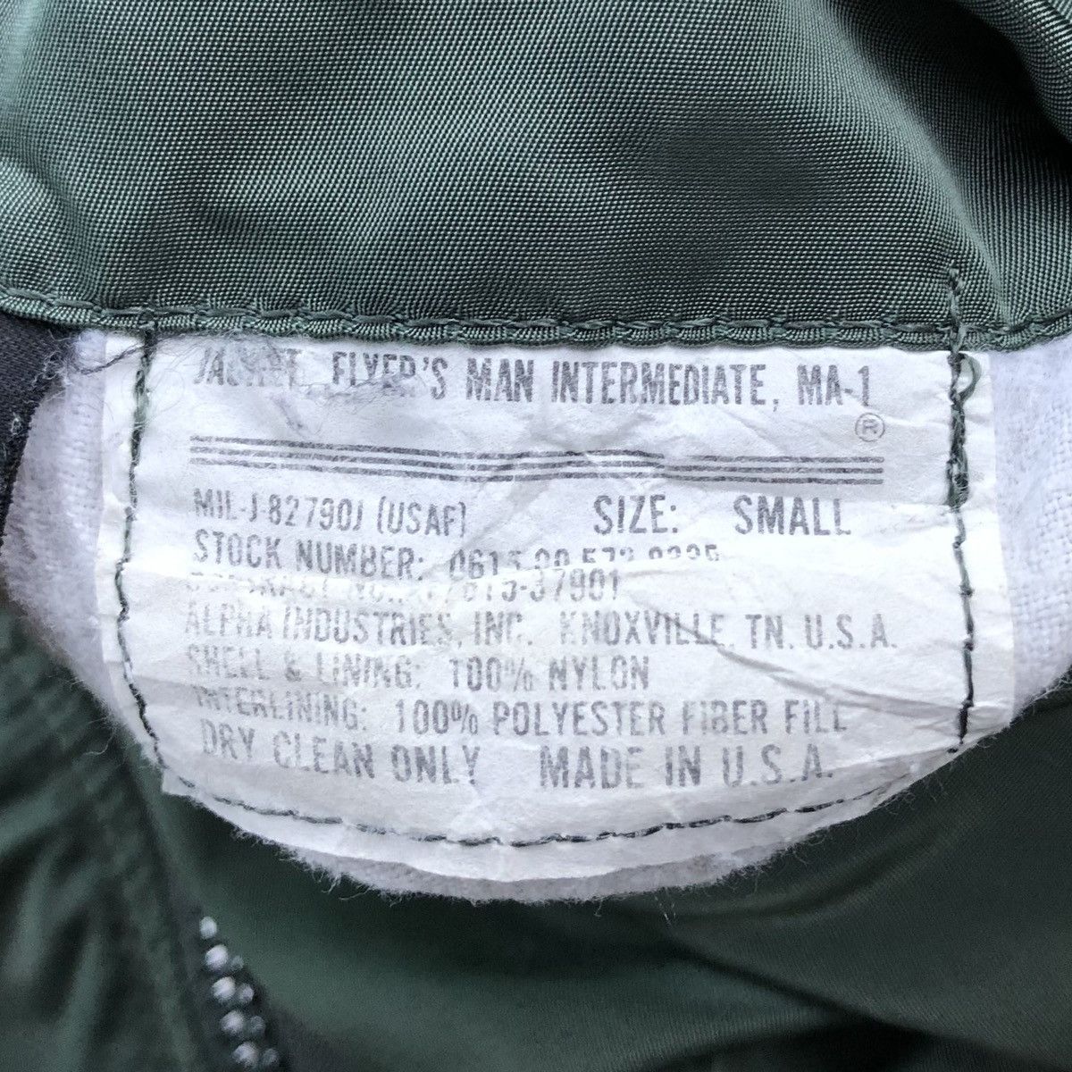 Alpha Industries 🔥Vintage Alpha Industries Flyer's Man MA-1 Bomber Jacket Size US S / EU 44-46 / 1 - 15 Thumbnail