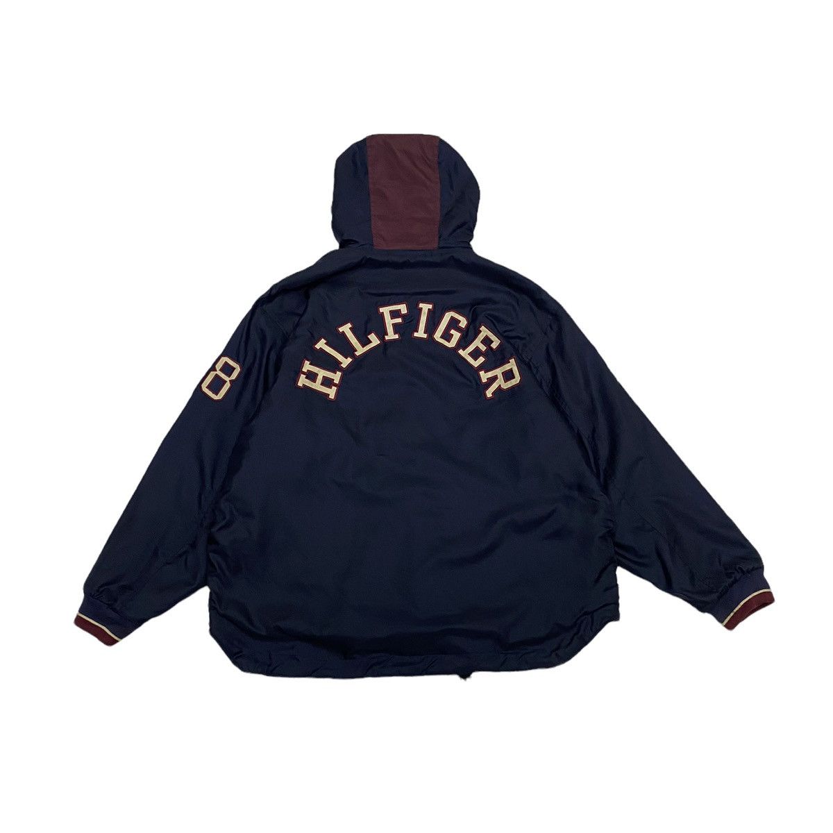 Tommy Hilfiger GRAIL‼️ARCHIVE TOMMY HILFIGER VARSITY BIG LOGO EMBROIDERY Size US XL / EU 56 / 4 - 3 Thumbnail