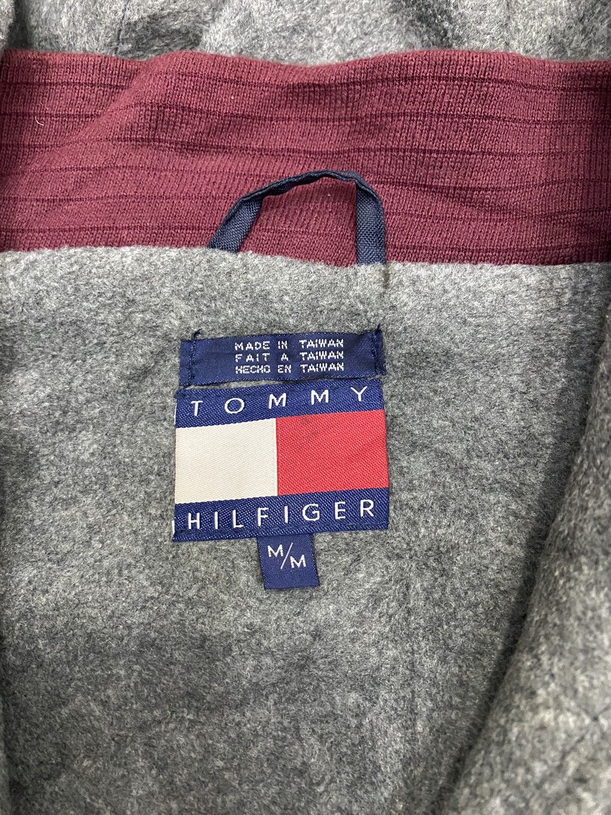 Tommy Hilfiger GRAIL‼️ARCHIVE TOMMY HILFIGER VARSITY BIG LOGO EMBROIDERY Size US XL / EU 56 / 4 - 10 Thumbnail