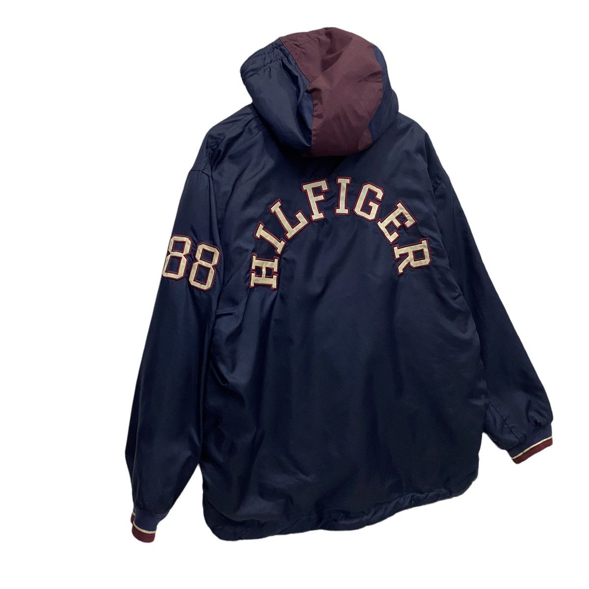 Tommy Hilfiger GRAIL‼️ARCHIVE TOMMY HILFIGER VARSITY BIG LOGO EMBROIDERY Size US XL / EU 56 / 4 - 9 Thumbnail
