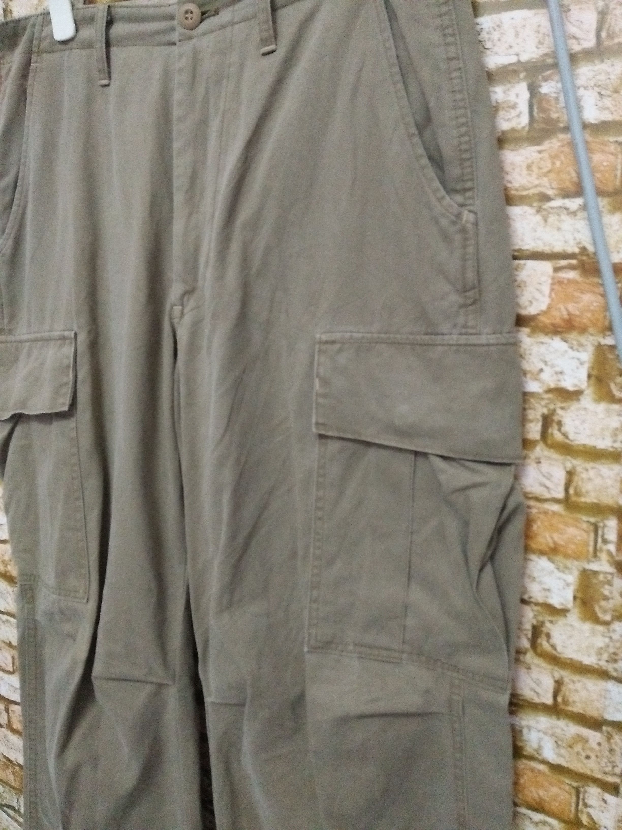 Japanese Brand VTG BLUE WAY JAPAN CARGO TROUSERS MULTIPOCKET (B75) Size US 34 / EU 50 - 2 Thumbnail