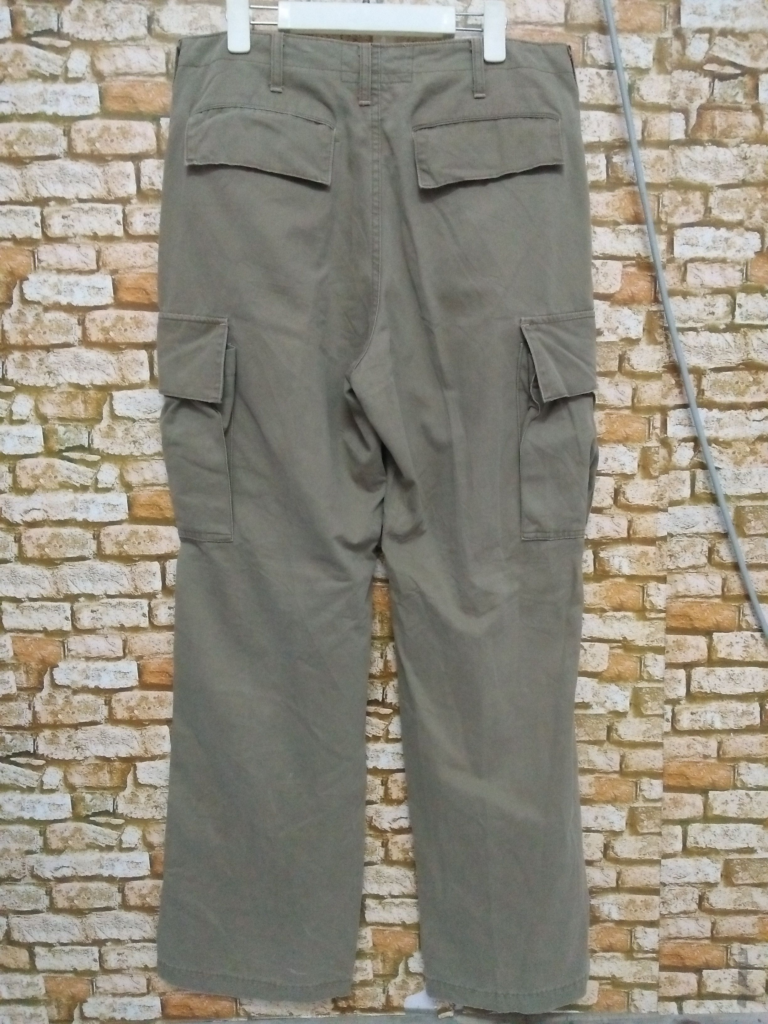 Japanese Brand VTG BLUE WAY JAPAN CARGO TROUSERS MULTIPOCKET (B75) Size US 34 / EU 50 - 3 Thumbnail
