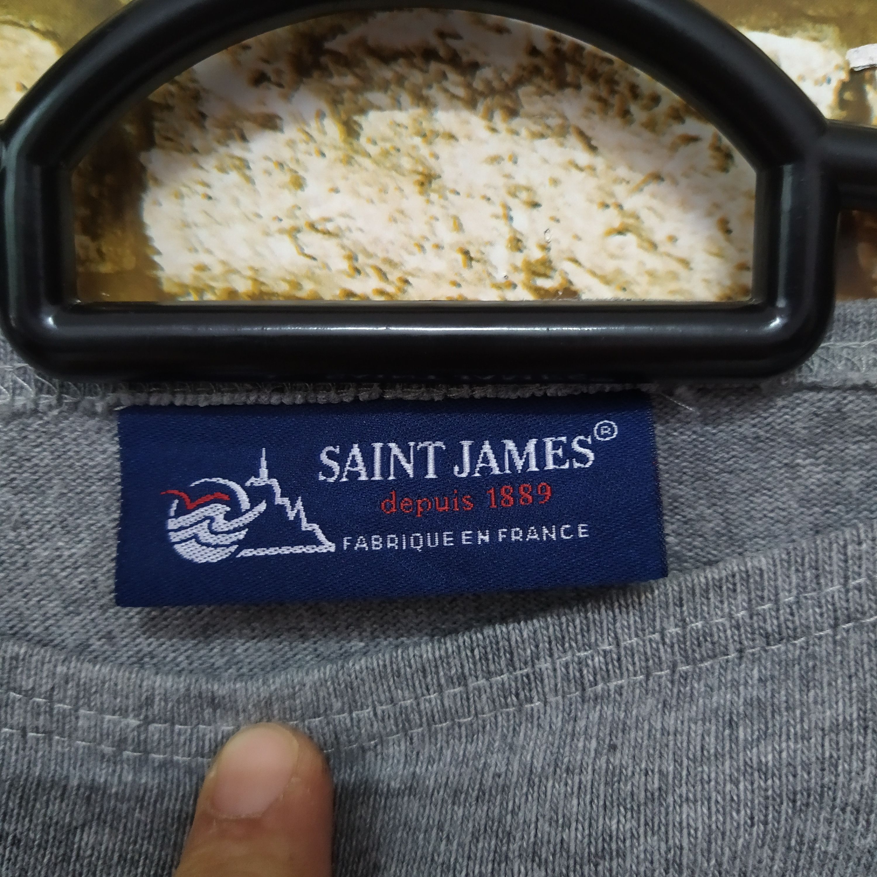 Saint James SAINT JAMES LONG SLEEVES (D233) Size US S / EU 44-46 / 1 - 3 Thumbnail