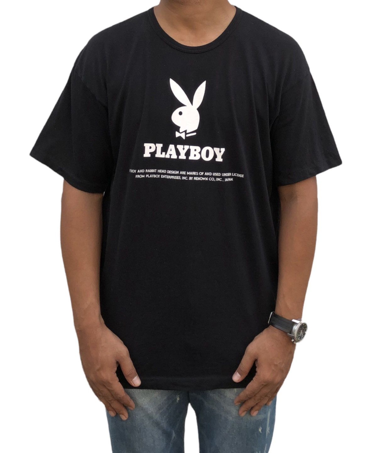 Playboy Vintage Playboy Bunny Logo T-Shirt Size US L / EU 52-54 / 3 - 2 Thumbnail