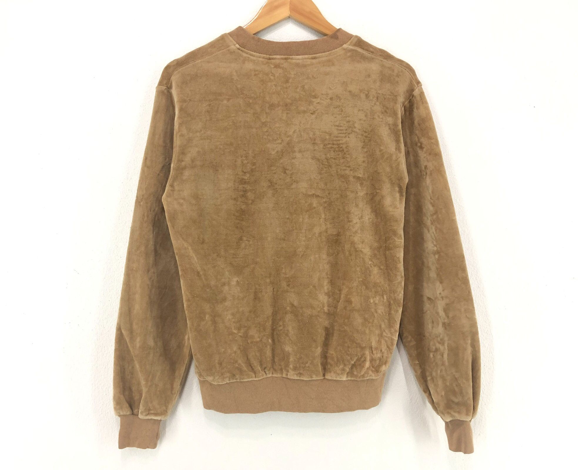Grand Slam × Vintage Vintage V-Neck velvet Fleece Sweter Grand Slam Size US S / EU 44-46 / 1 - 5 Thumbnail