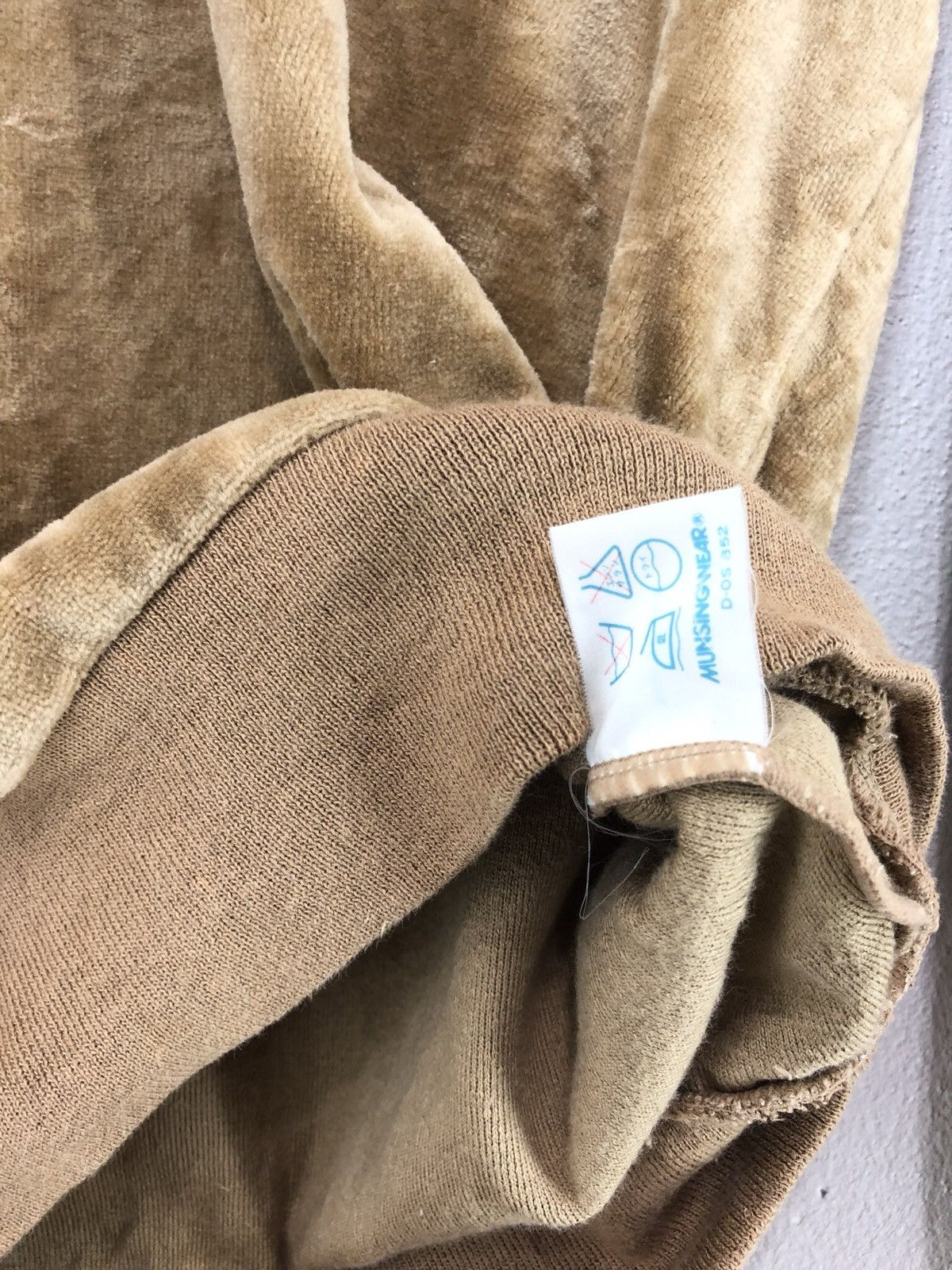 Grand Slam × Vintage Vintage V-Neck velvet Fleece Sweter Grand Slam Size US S / EU 44-46 / 1 - 6 Thumbnail