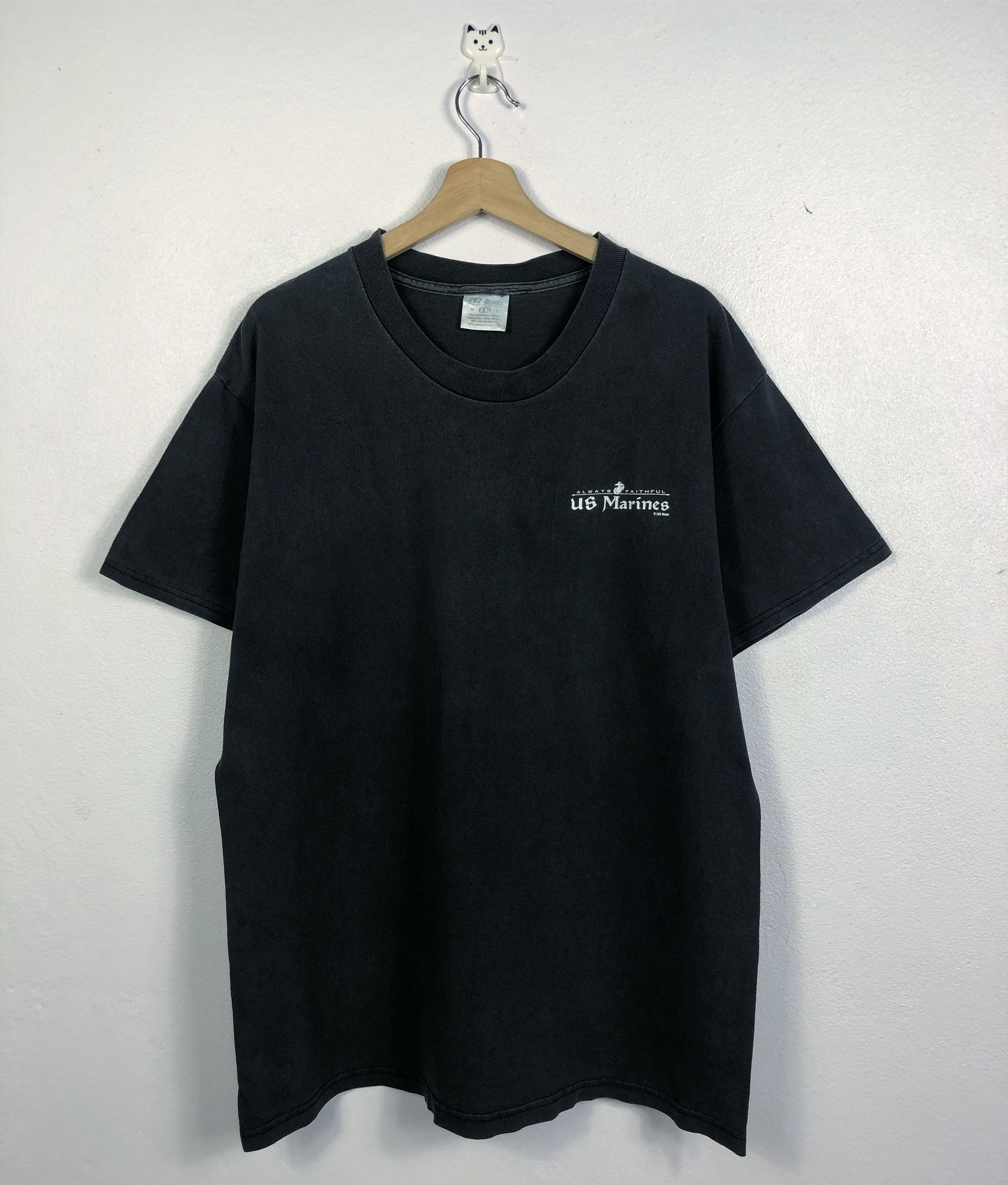 Vintage Rare Vintage US Marines Tee Size US L / EU 52-54 / 3 - 2 Thumbnail