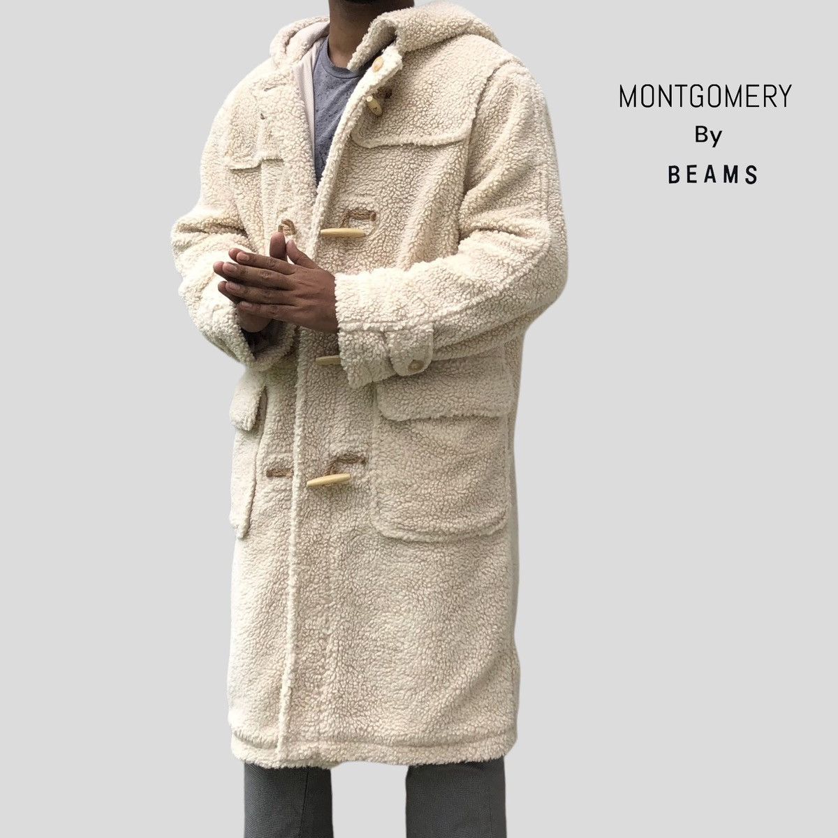 Beams Plus Montgomery By Beams Fleece Duffle Jacket Size US M / EU 48-50 / 2 - 1 Thumbnail
