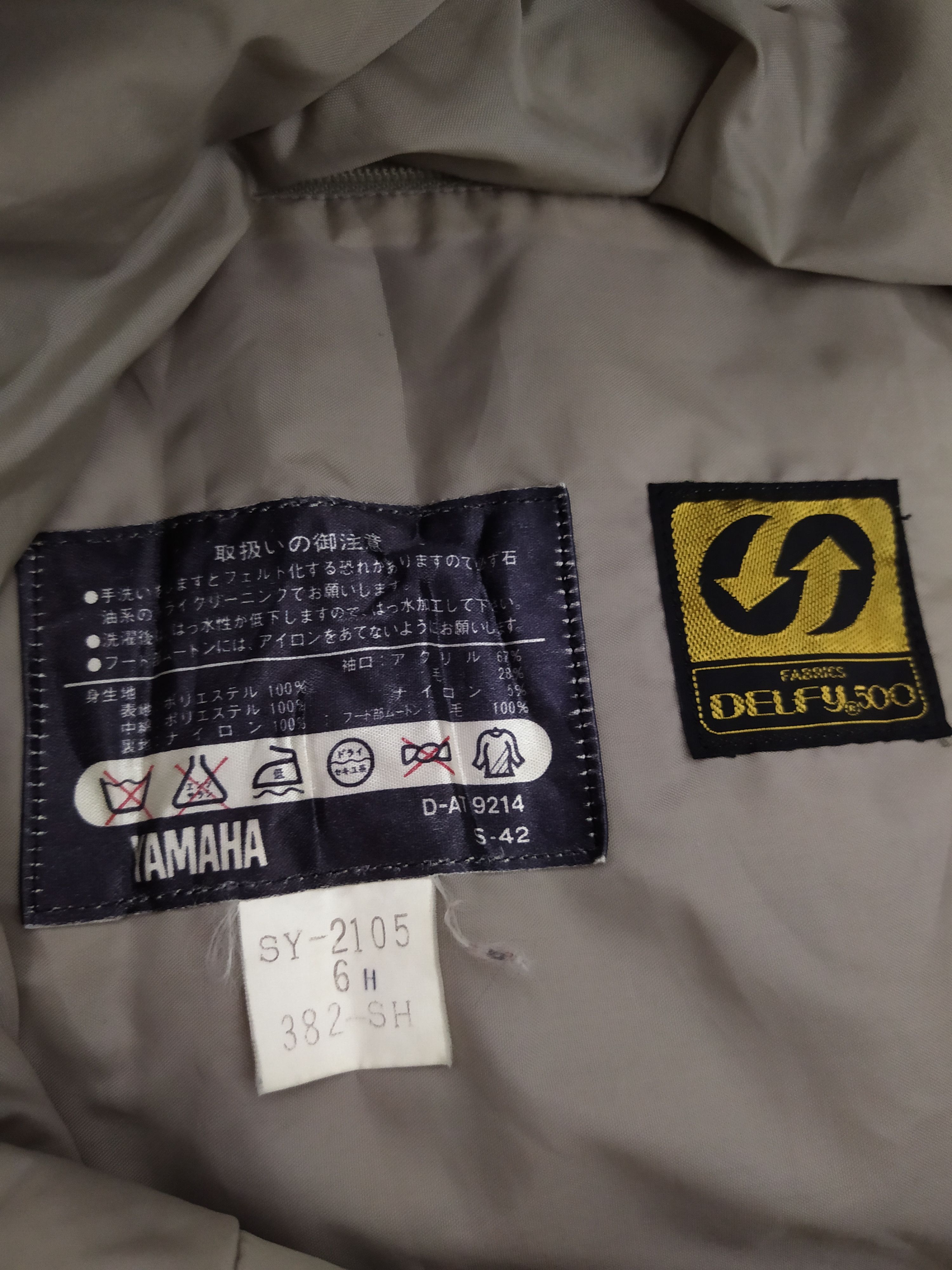 Yamaha YAMAHA SNOW JACKET VTG JAPAN JASPO (B332) Size US L / EU 52-54 / 3 - 12 Thumbnail