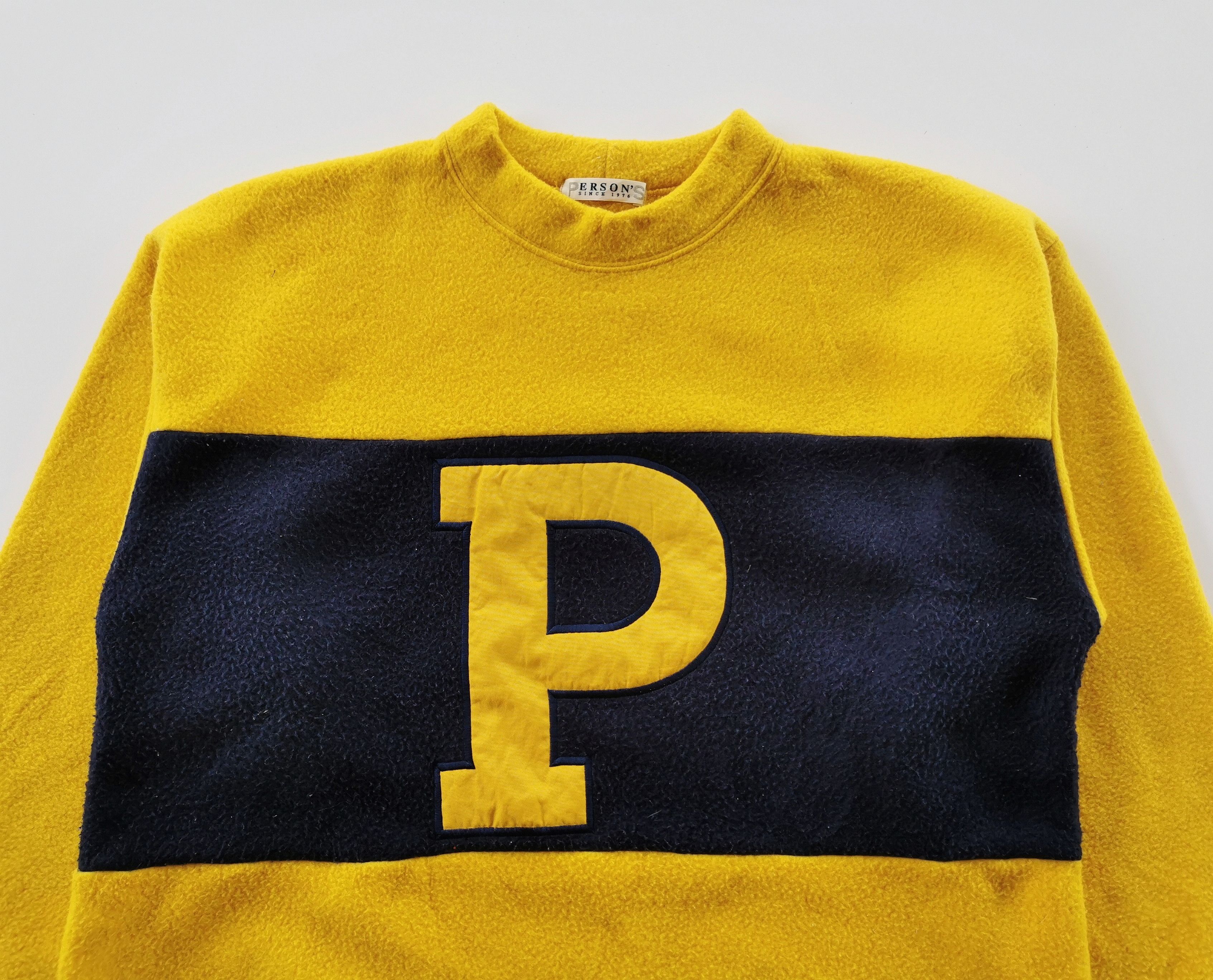 PERSON'S Vintage Persons P Logo Fleece Sweatshirt Size US S / EU 44-46 / 1 - 4 Thumbnail