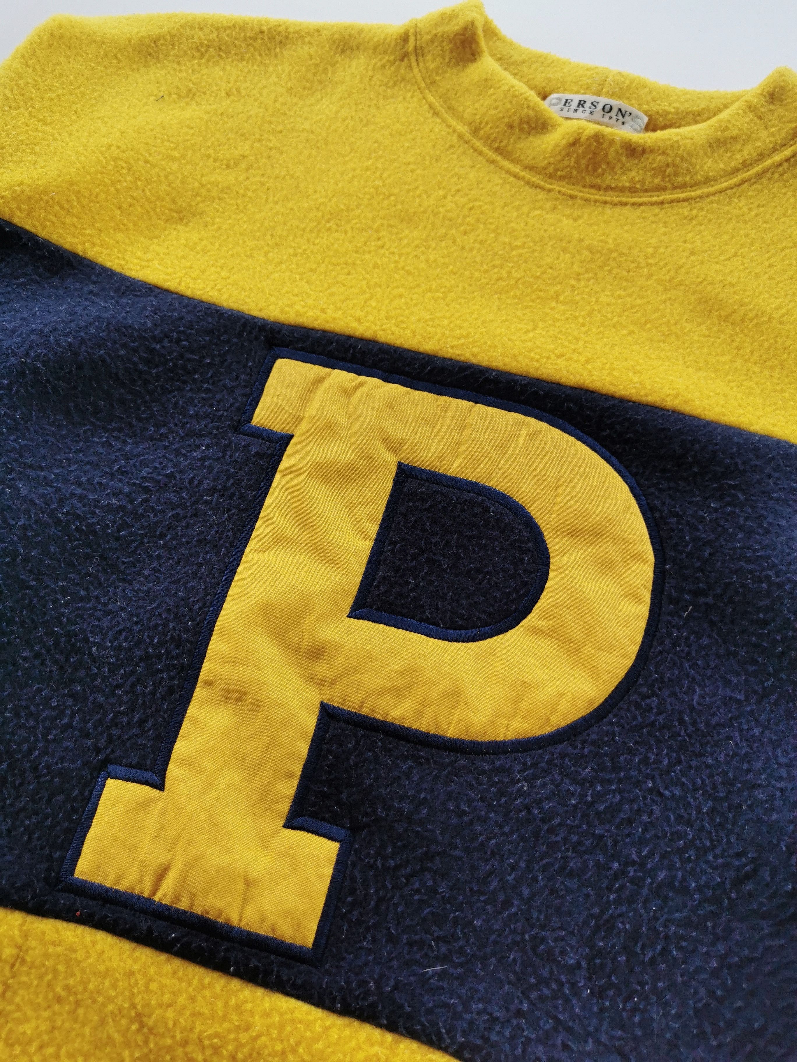 PERSON'S Vintage Persons P Logo Fleece Sweatshirt Size US S / EU 44-46 / 1 - 2 Thumbnail