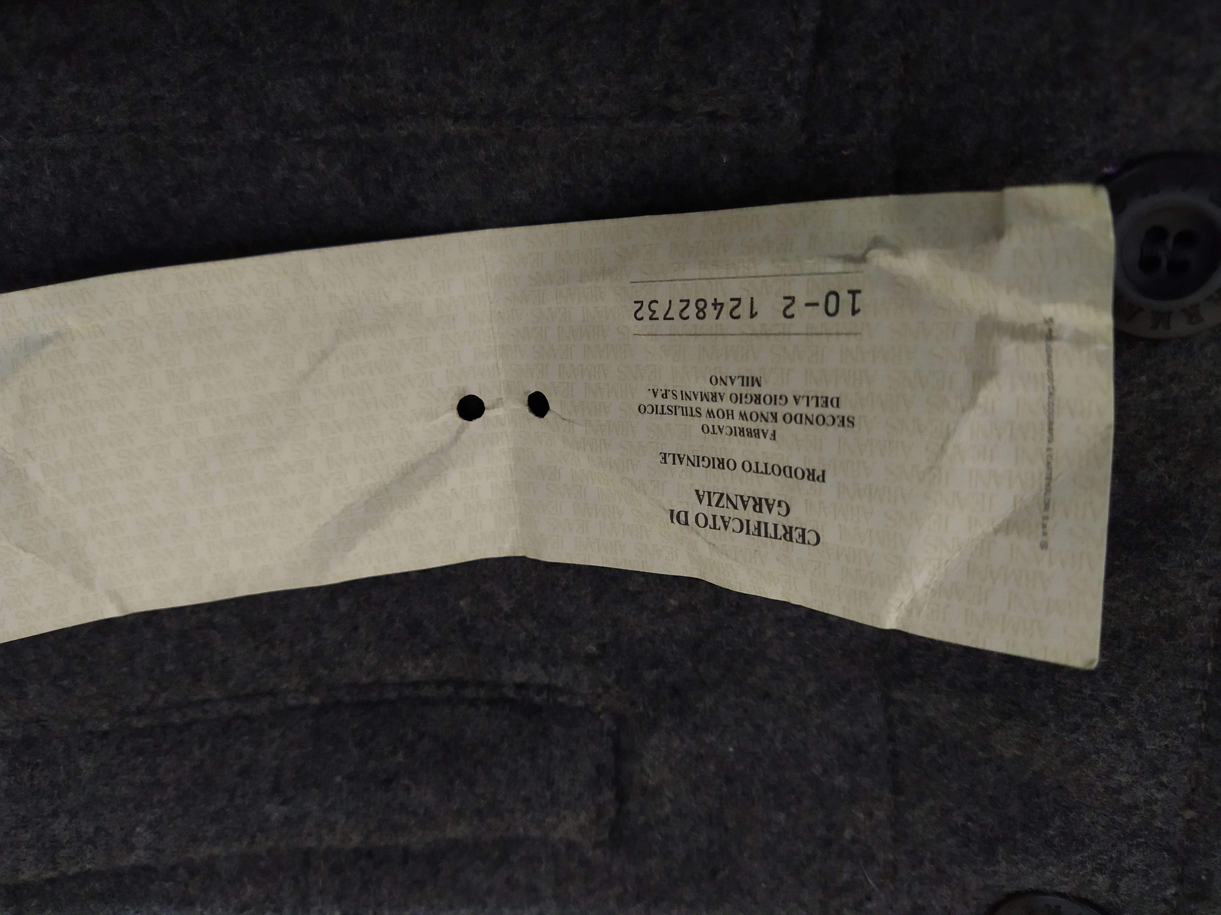 Armani ARMANI SLEEVELESS JACKET (B333) Size US M / EU 48-50 / 2 - 5 Thumbnail