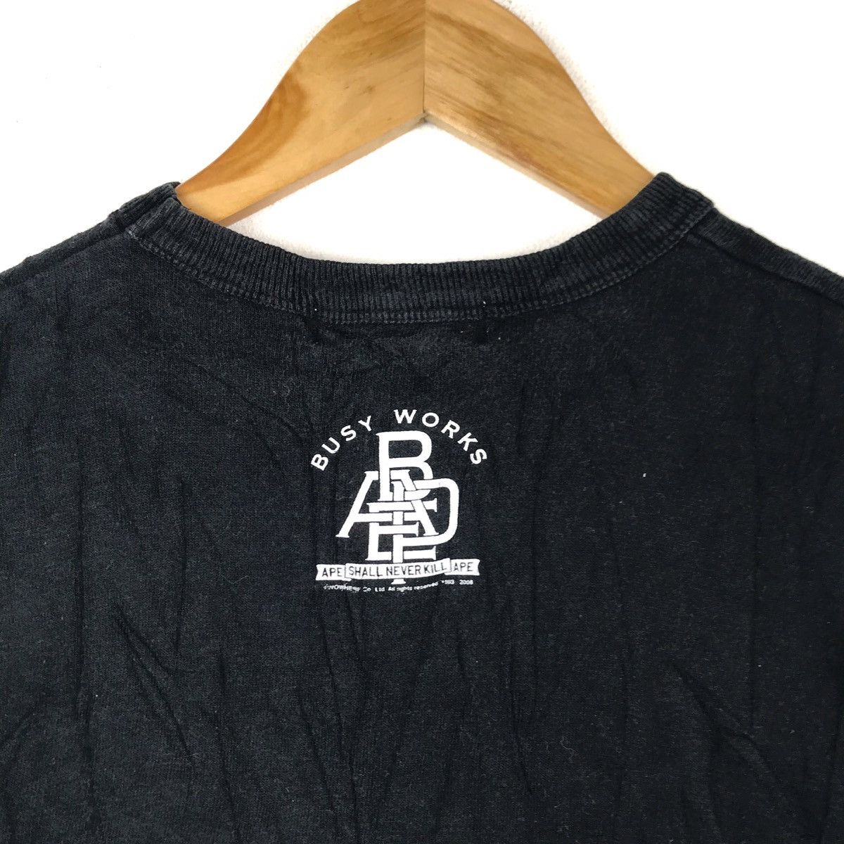 Bape × Vintage Rare !! Vintage Bape tshirt Size US L / EU 52-54 / 3 - 6 Thumbnail