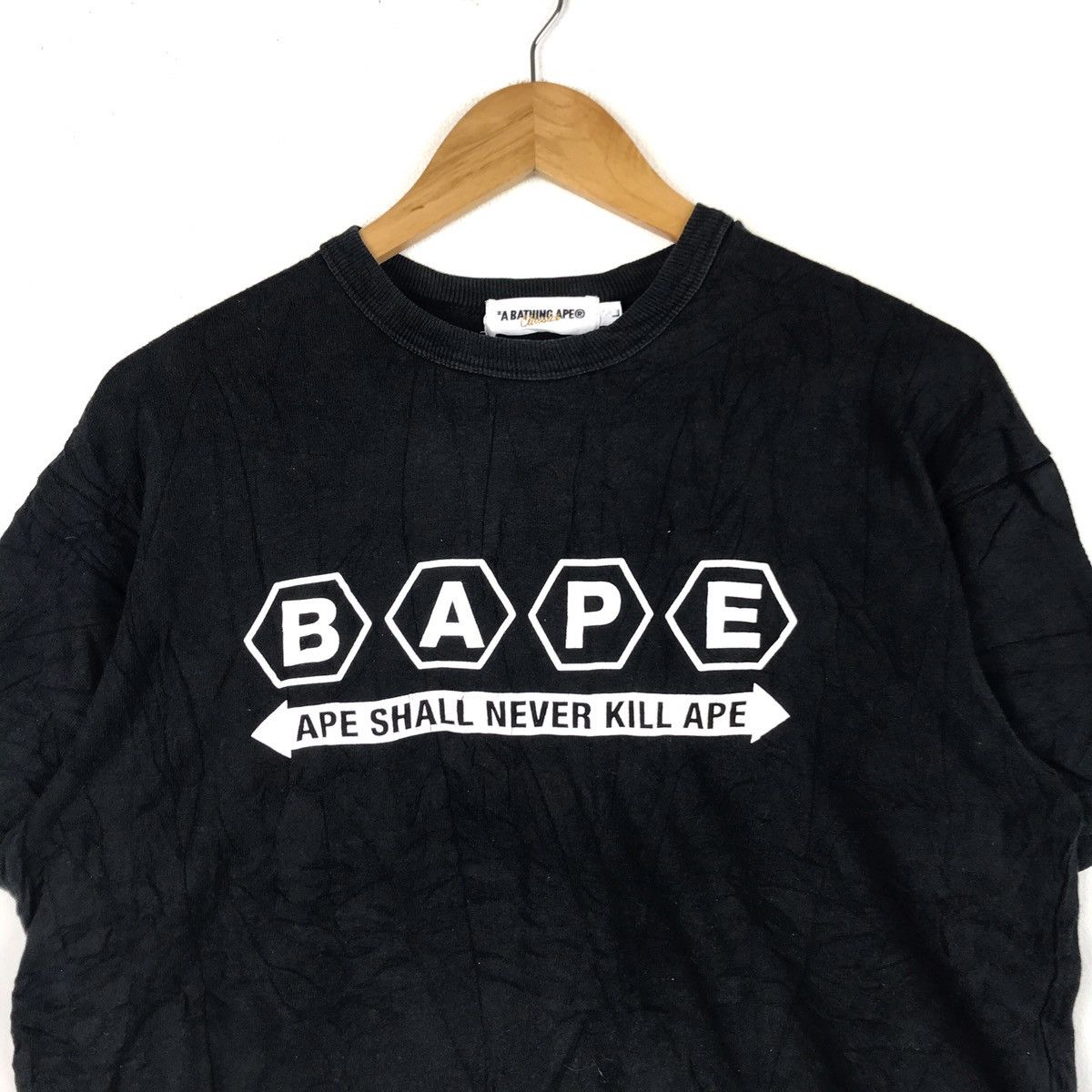 Bape × Vintage Rare !! Vintage Bape tshirt Size US L / EU 52-54 / 3 - 2 Thumbnail