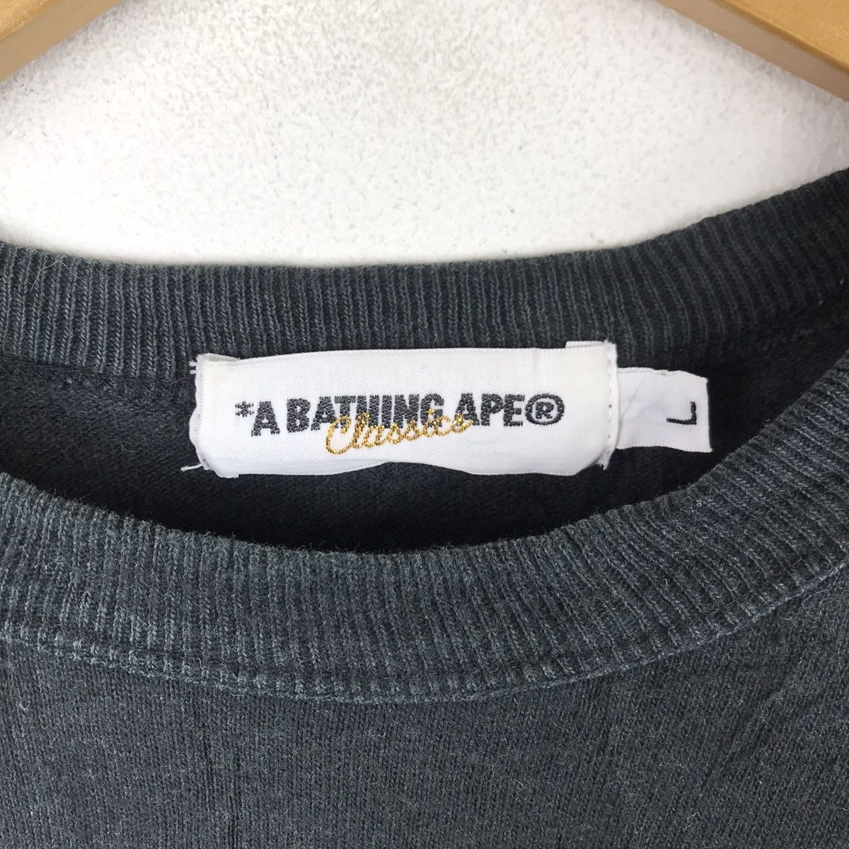 Bape × Vintage Rare !! Vintage Bape tshirt Size US L / EU 52-54 / 3 - 4 Thumbnail