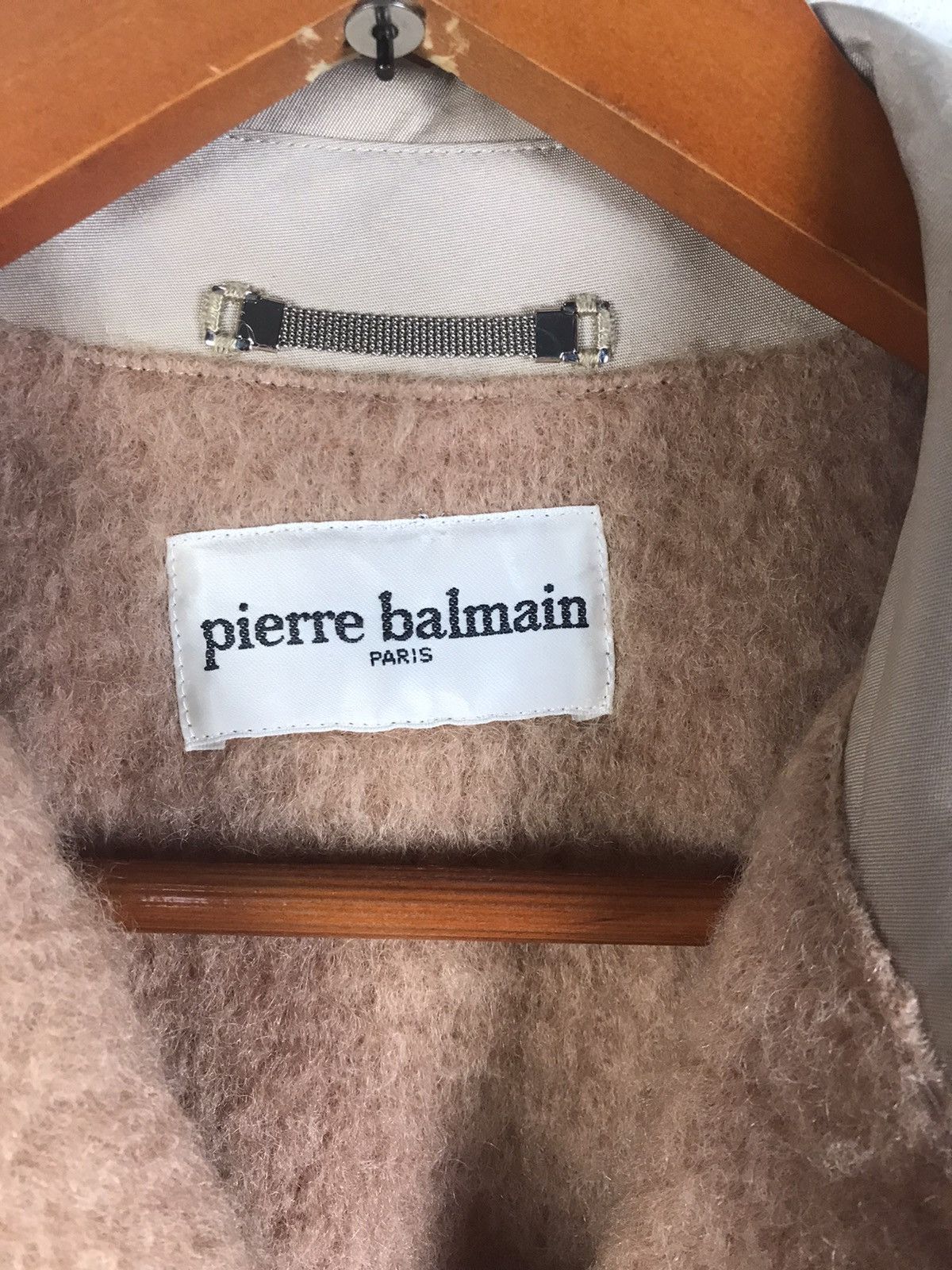 Balmain × Pierre Balmain 🔥Rare🔥Authentic Pierre Balmain Belted Wool Lined Trench Coat Size US S / EU 44-46 / 1 - 10 Thumbnail