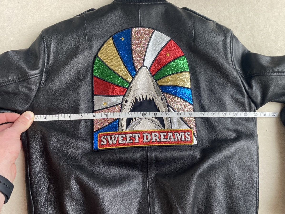 Saint Laurent Paris SS17 Saint Laurent ‘sweet dreams’ 🦈leather bomber jacket Size US S / EU 44-46 / 1 - 9 Thumbnail