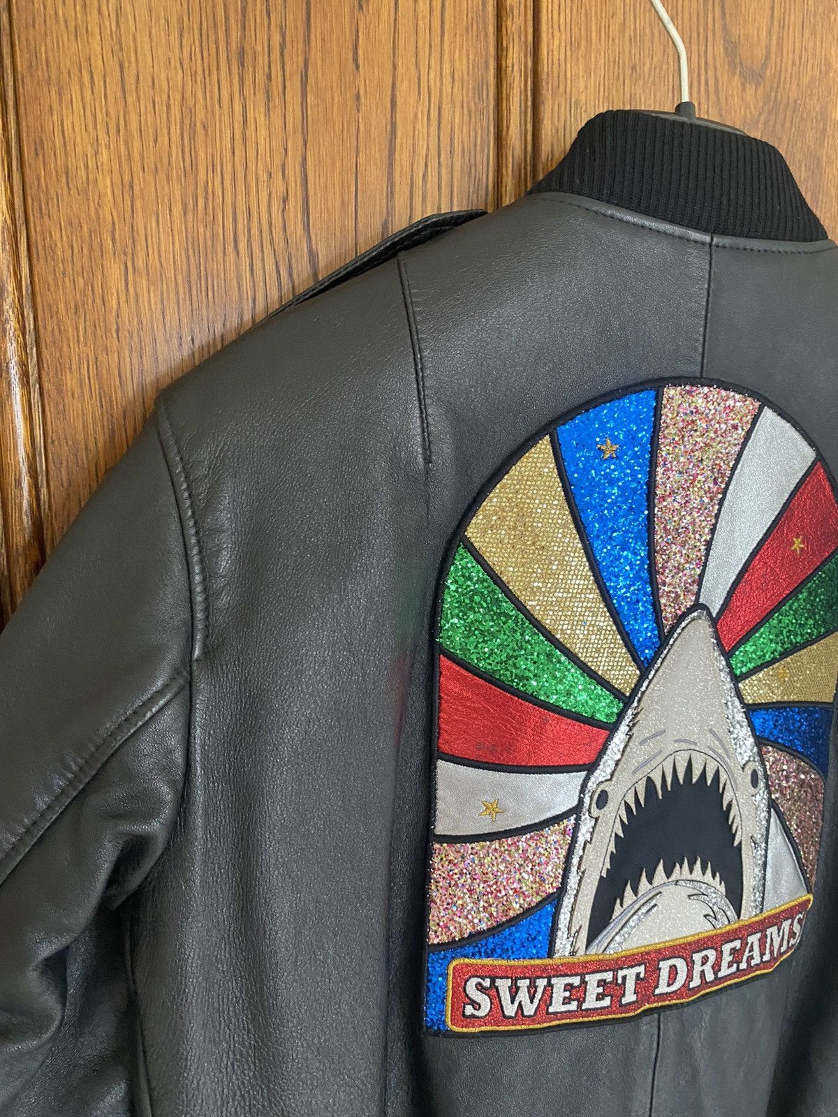 Saint Laurent Paris SS17 Saint Laurent ‘sweet dreams’ 🦈leather bomber jacket Size US S / EU 44-46 / 1 - 21 Thumbnail