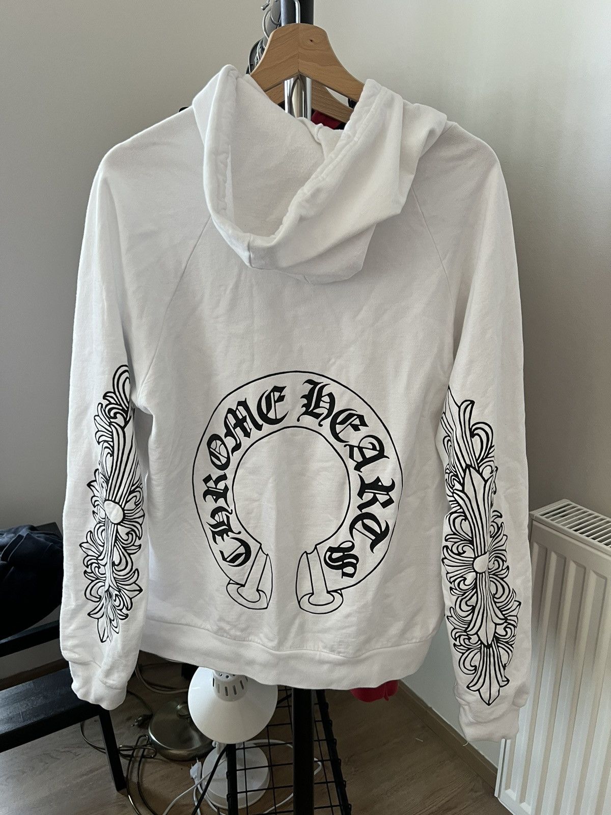 Chrome hearts zip hoodie