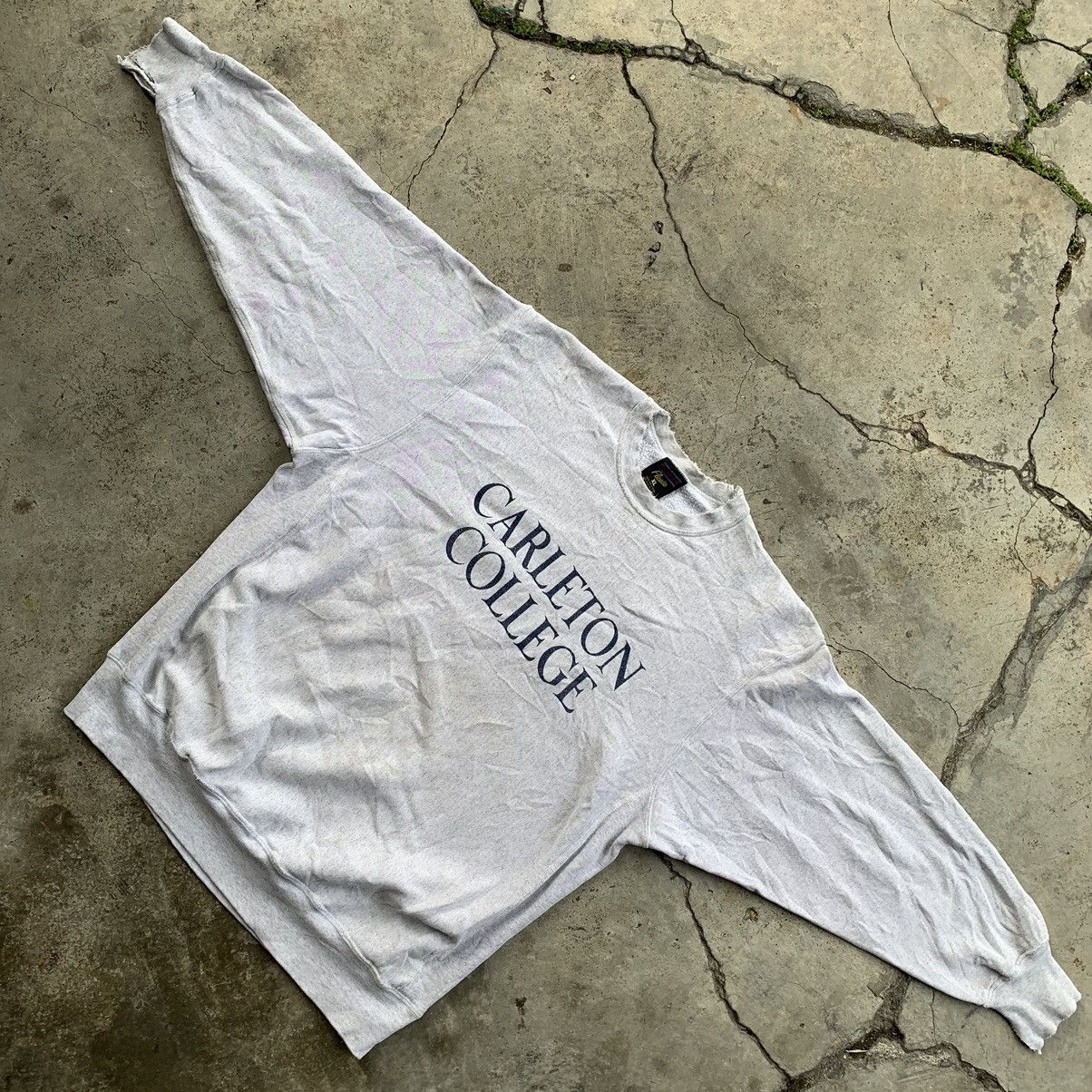 Vintage Carleton College vintage early 90s sweatshirt Size US XL / EU 56 / 4 - 7 Thumbnail
