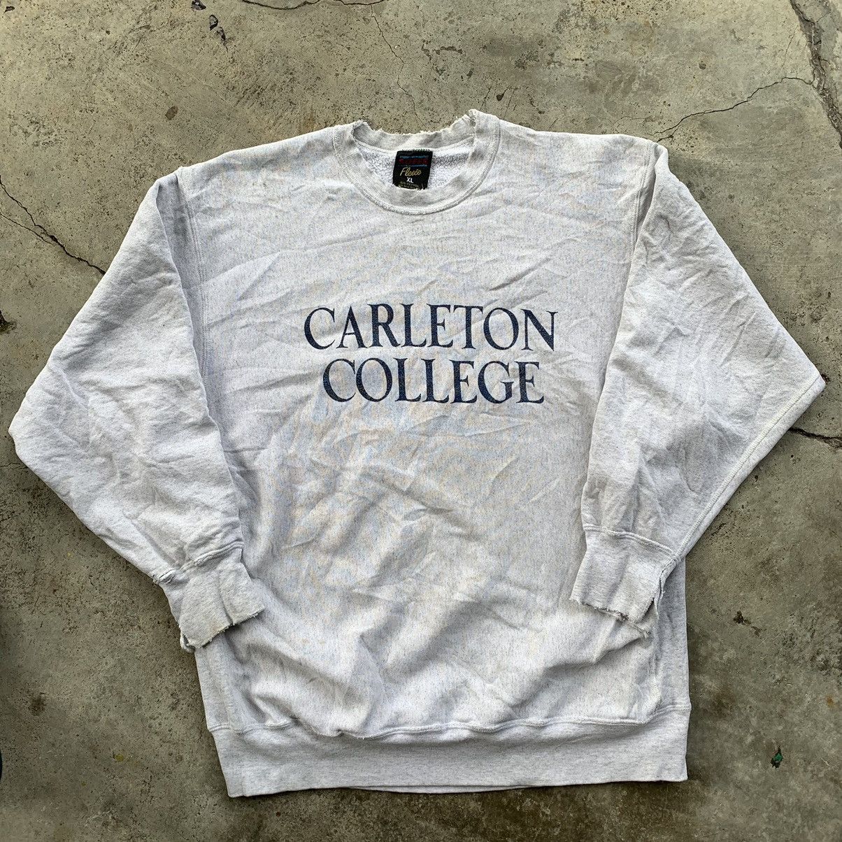 Vintage Carleton College vintage early 90s sweatshirt Size US XL / EU 56 / 4 - 9 Thumbnail