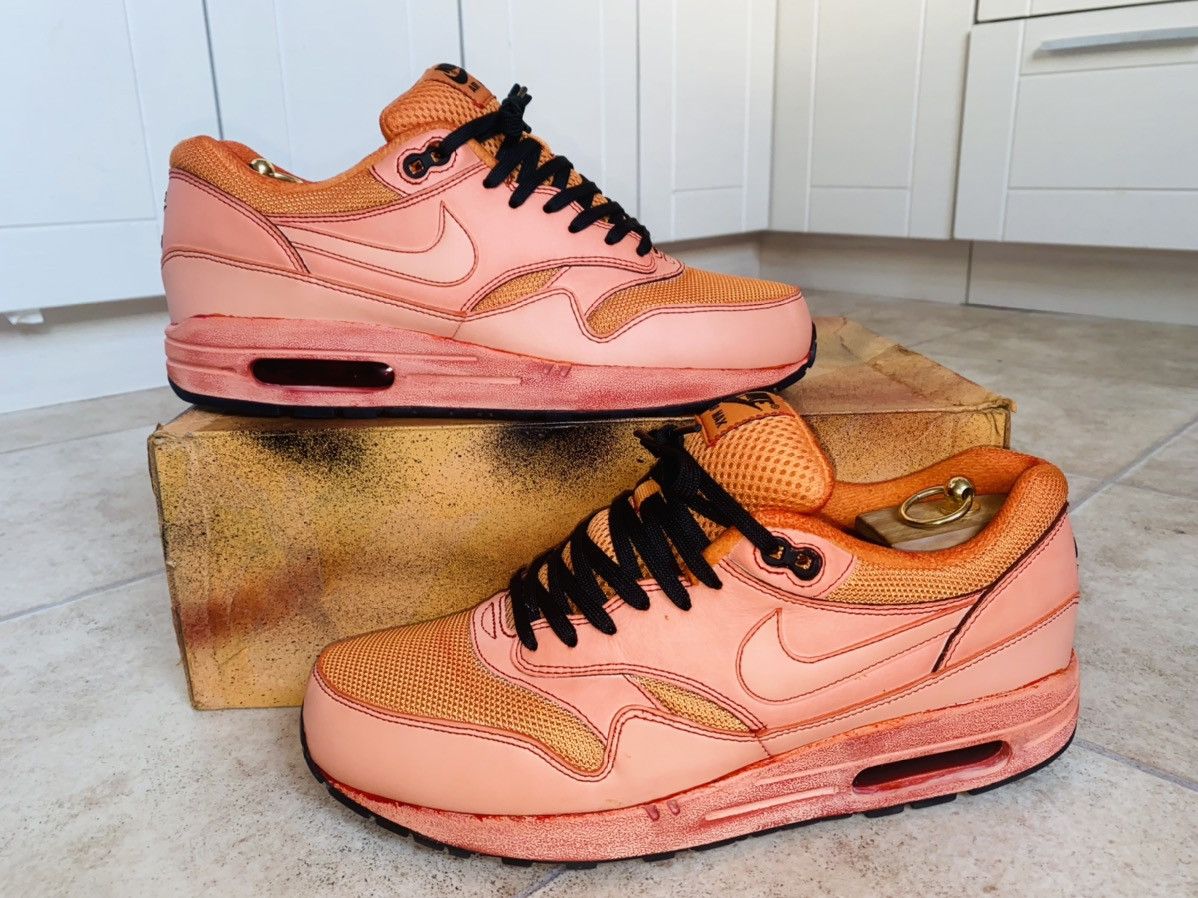 Nike × Patta × atmos NikeLab Air Max1 DipDye Supreme Parra Tn Fragment Concepts Size US 10.5 / EU 43-44 - 2 Thumbnail