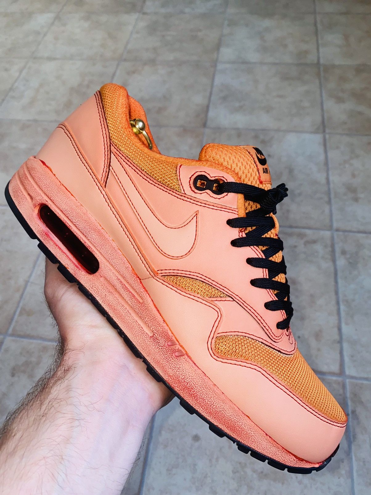 Nike × Patta × atmos NikeLab Air Max1 DipDye Supreme Parra Tn Fragment Concepts Size US 10.5 / EU 43-44 - 3 Thumbnail