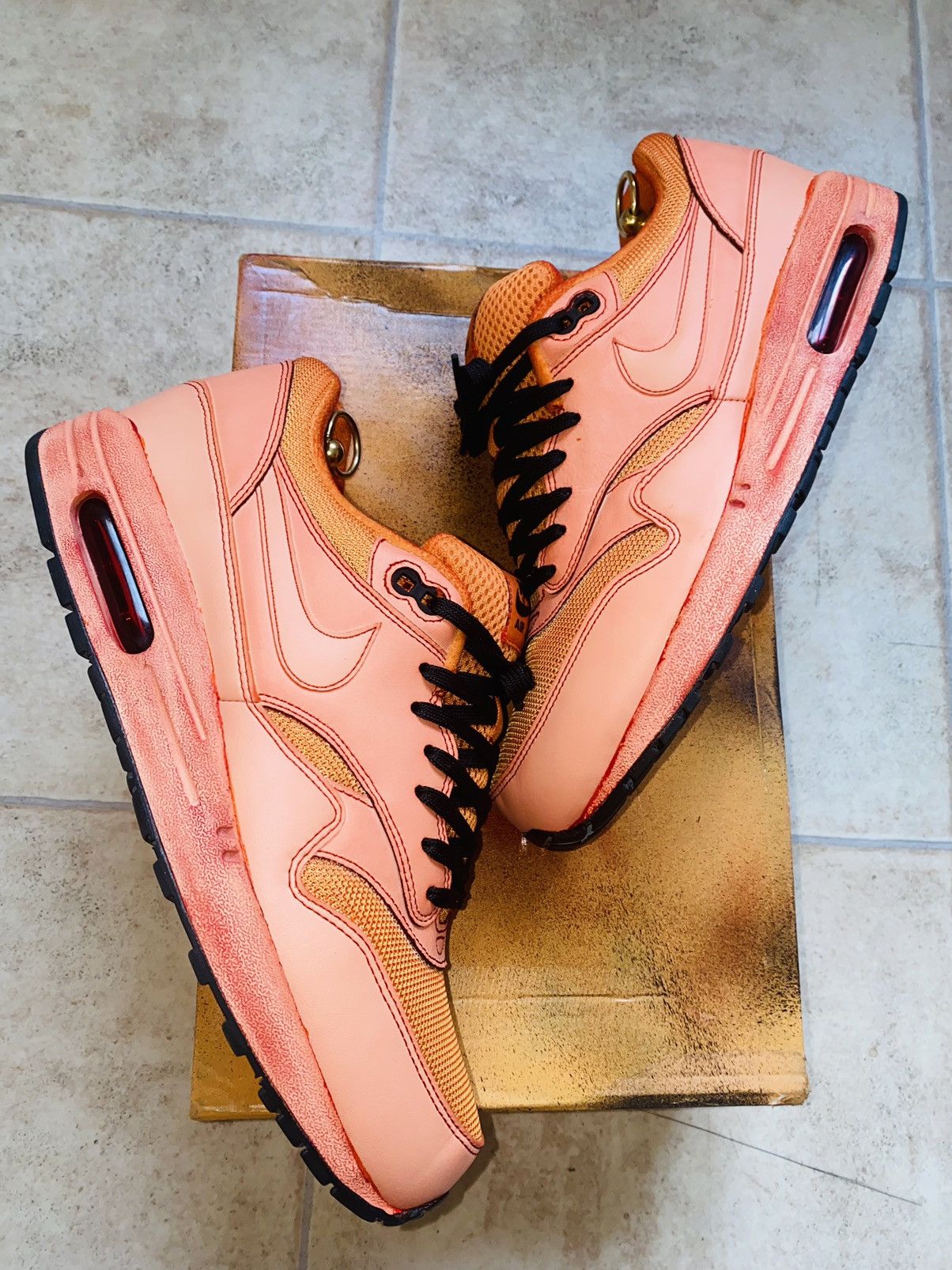Nike × Patta × atmos NikeLab Air Max1 DipDye Supreme Parra Tn Fragment Concepts Size US 10.5 / EU 43-44 - 6 Thumbnail