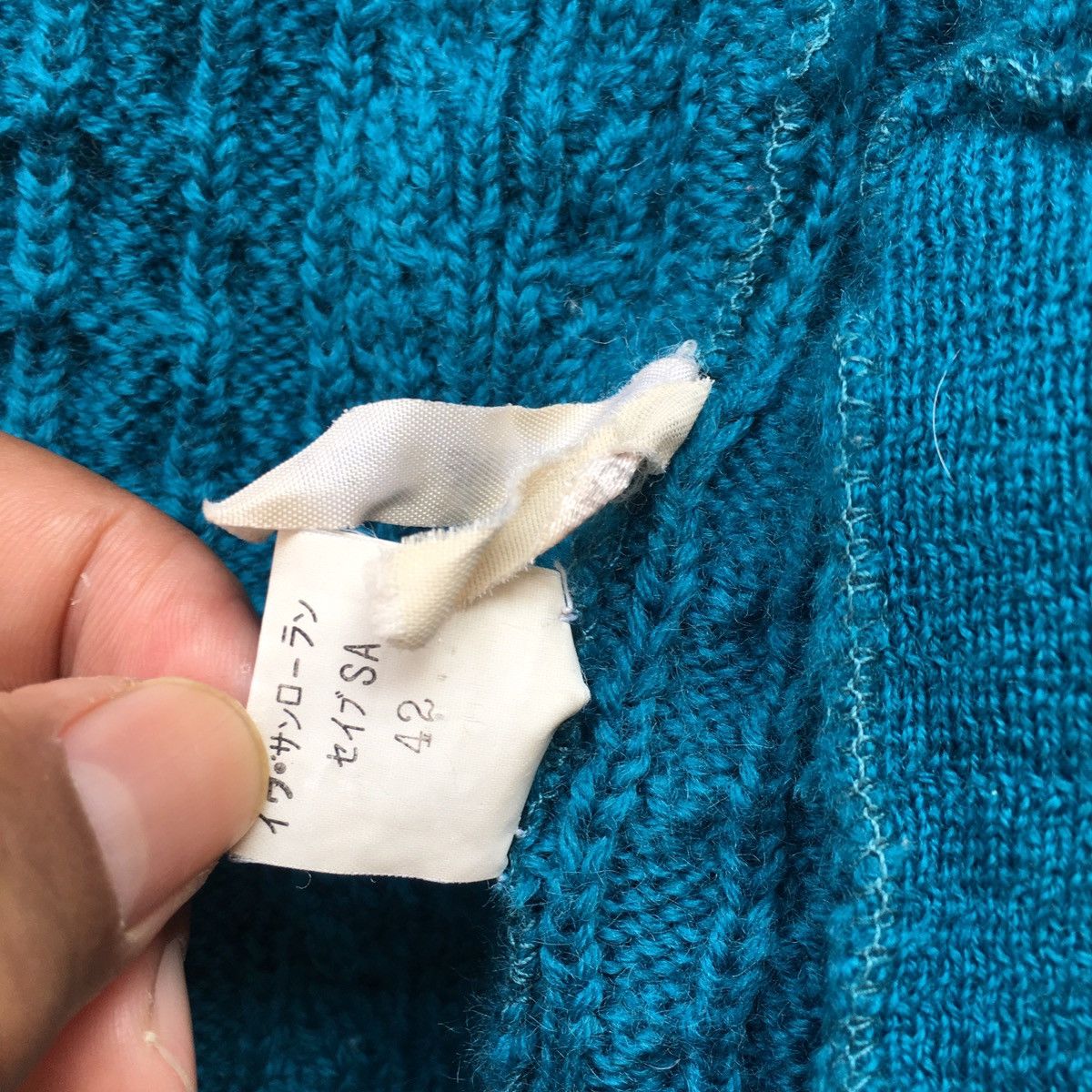 Vintage vintage 80s saint laurent rive gougche cardigan Size US S / EU 44-46 / 1 - 9 Thumbnail