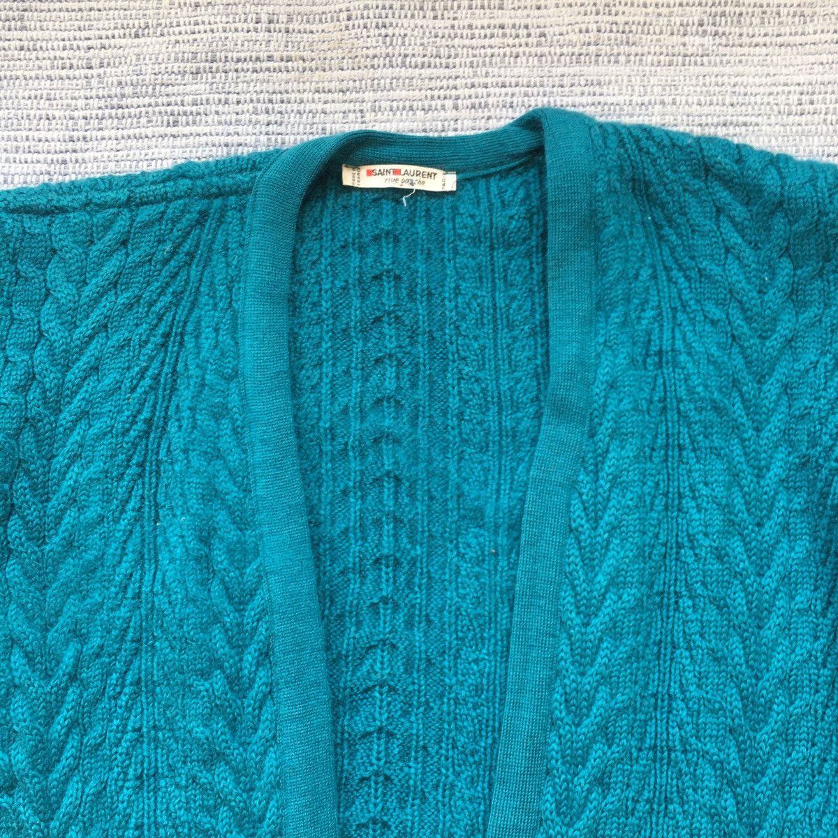 Vintage vintage 80s saint laurent rive gougche cardigan Size US S / EU 44-46 / 1 - 3 Thumbnail