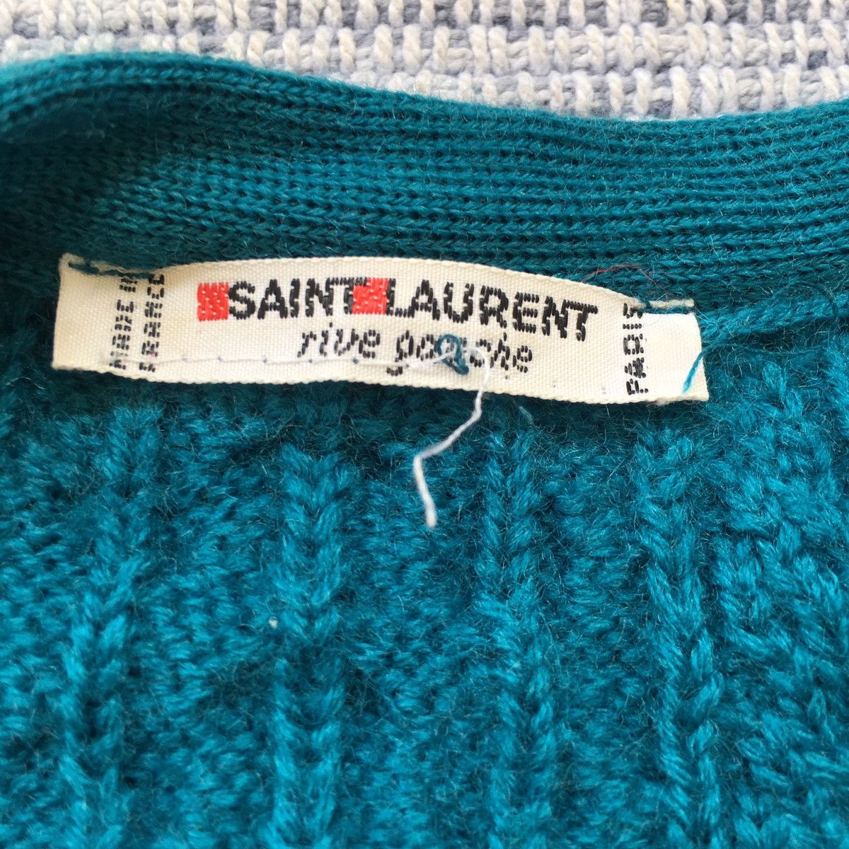 Vintage vintage 80s saint laurent rive gougche cardigan Size US S / EU 44-46 / 1 - 2 Thumbnail
