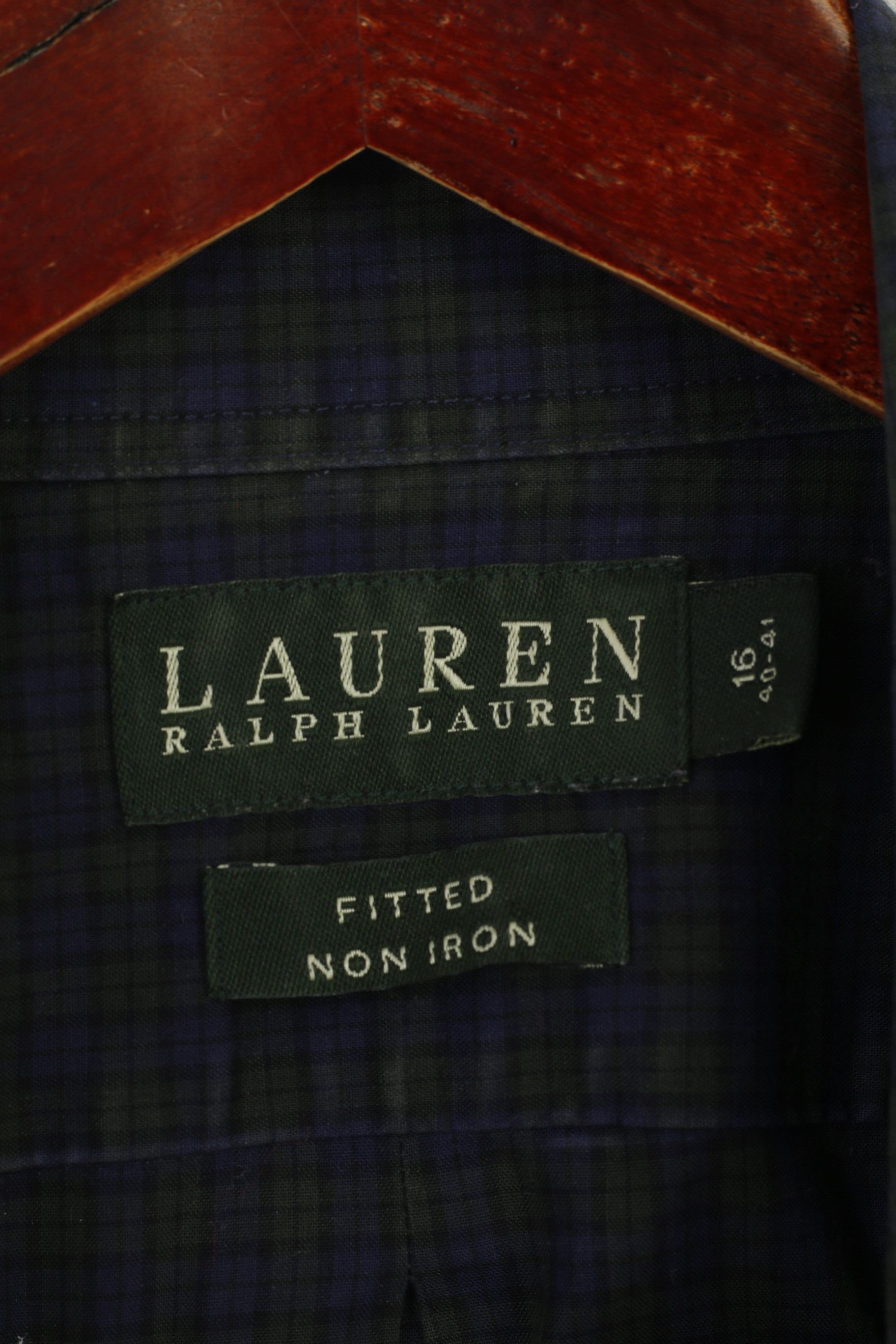 Lauren Ralph Lauren Lauren Ralph Lauren Men 40-41 16 L Casual Shirt Navy 8259 Size US L / EU 52-54 / 3 - 5 Thumbnail