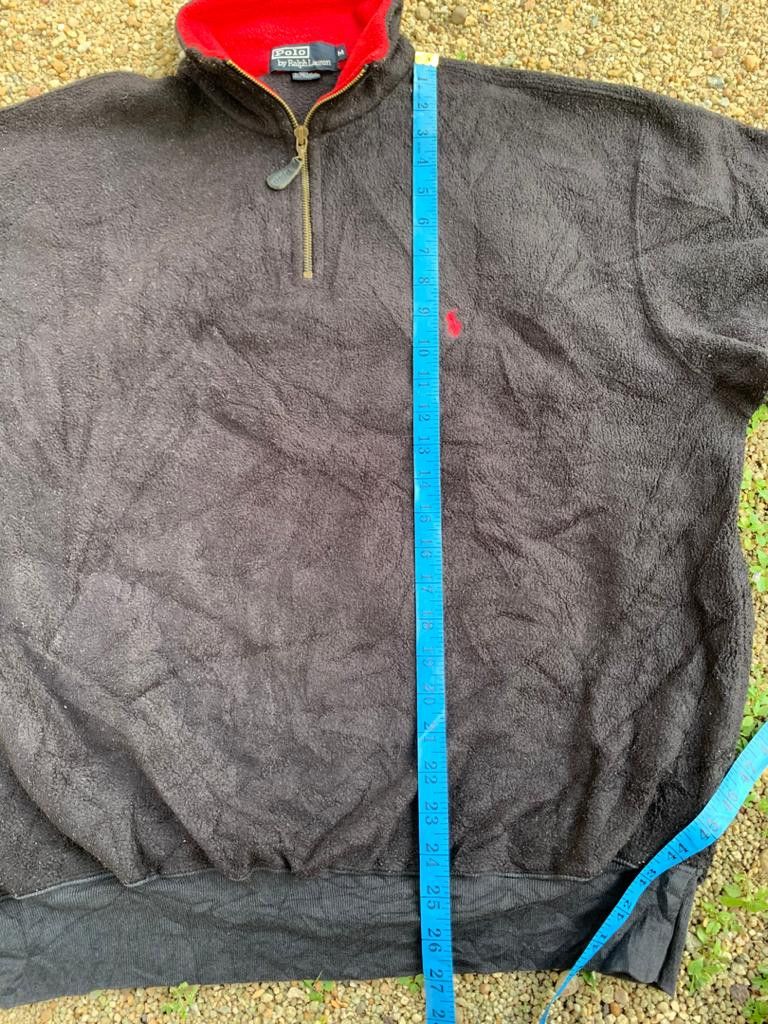 Polo Ralph Lauren Vintage Polo Ralph Lauren Fleece Half zip Size US M / EU 48-50 / 2 - 12 Thumbnail