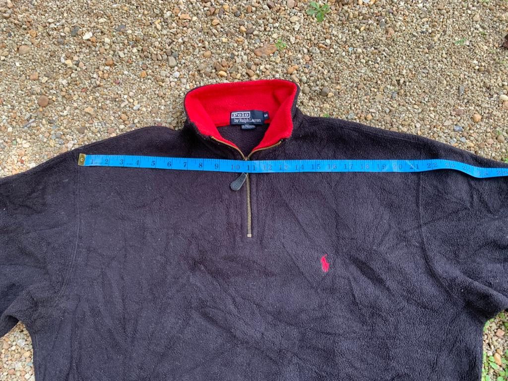 Polo Ralph Lauren Vintage Polo Ralph Lauren Fleece Half zip Size US M / EU 48-50 / 2 - 14 Thumbnail