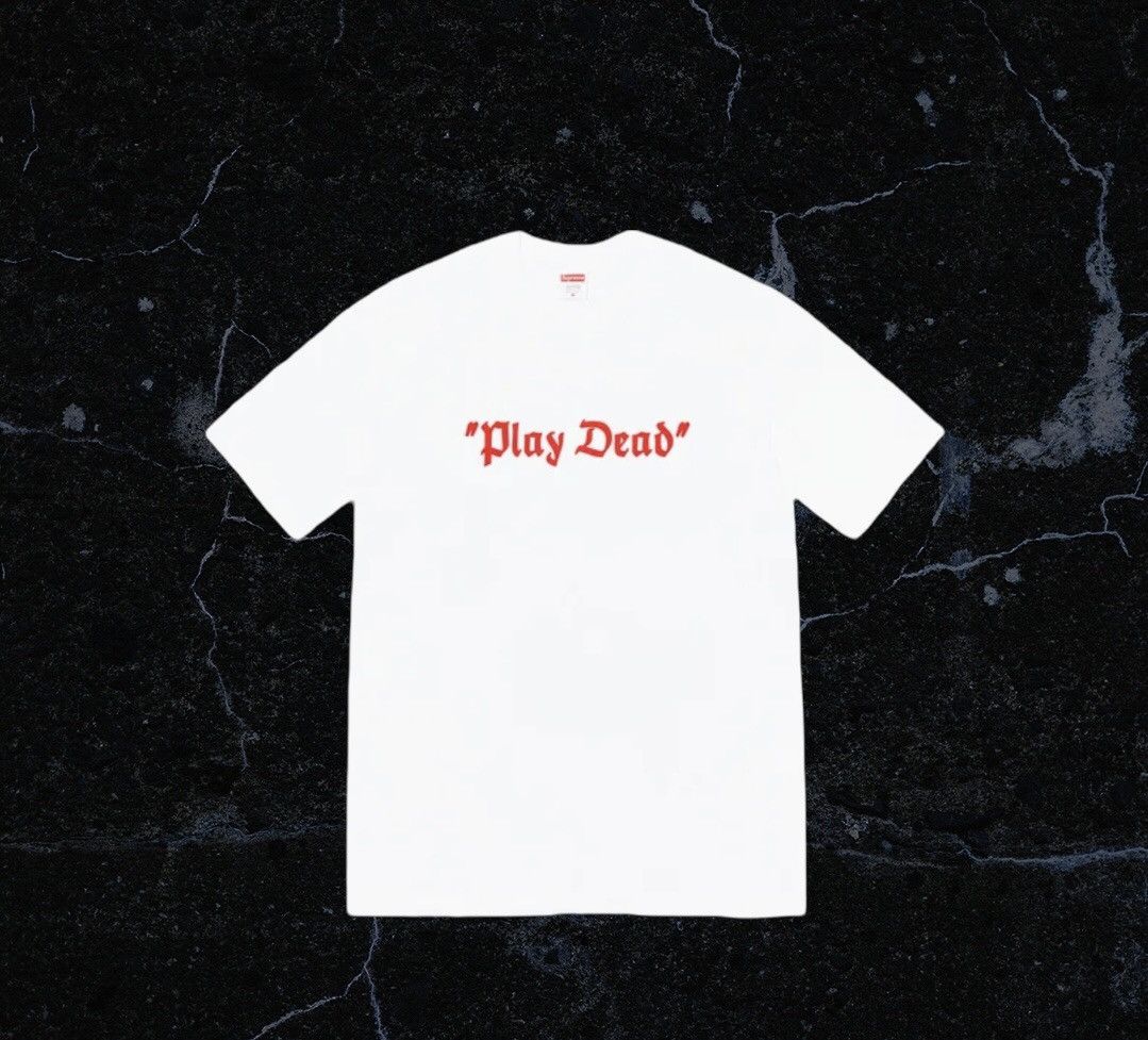 Supreme Supreme Play Dead Tee | Grailed