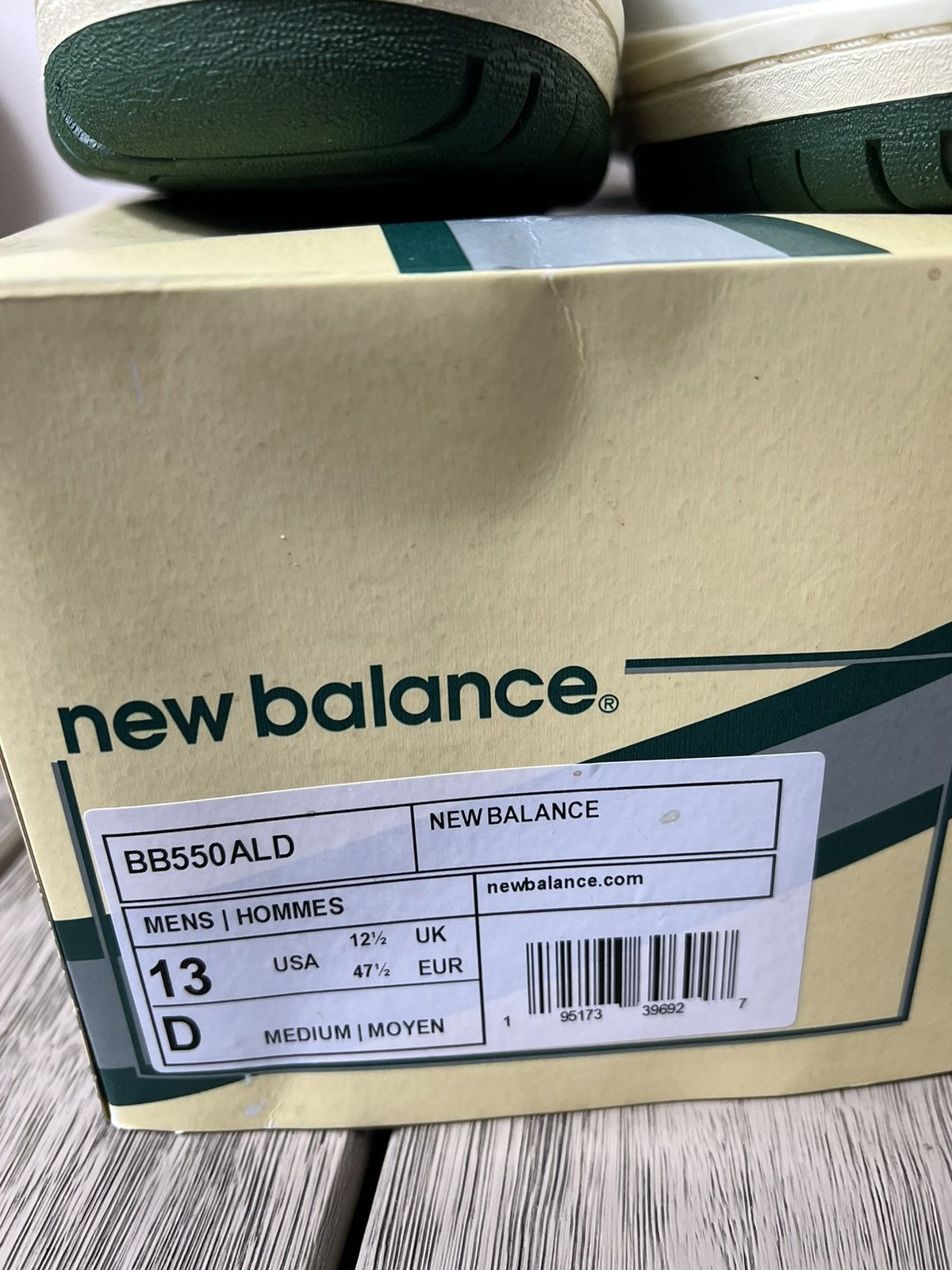 Aime Leon Dore × New Balance Aime Leon Dore New Balance 550 Green Size US 13 / EU 46 - 9 Thumbnail