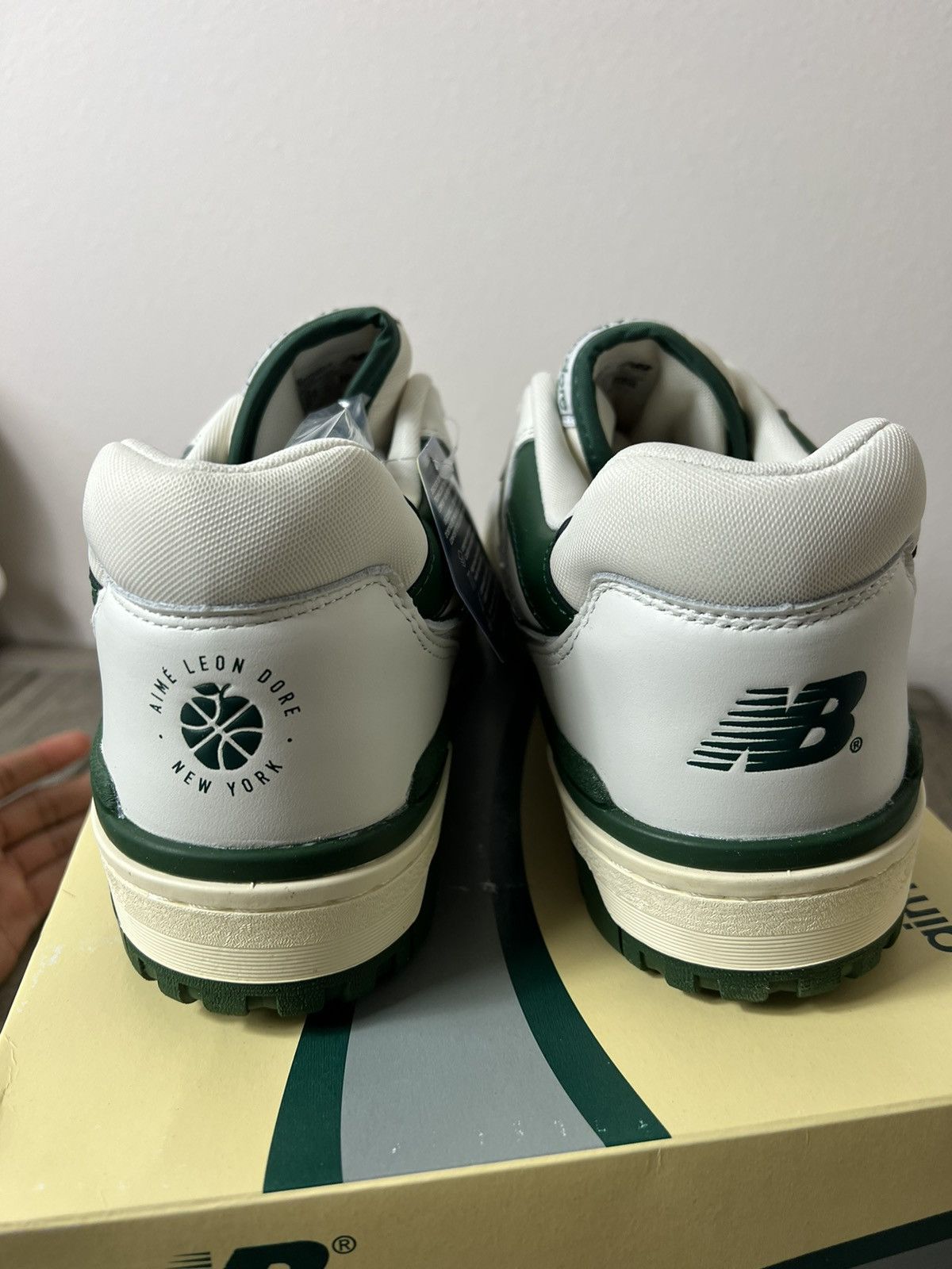 Aime Leon Dore × New Balance Aime Leon Dore New Balance 550 Green Size US 13 / EU 46 - 6 Thumbnail