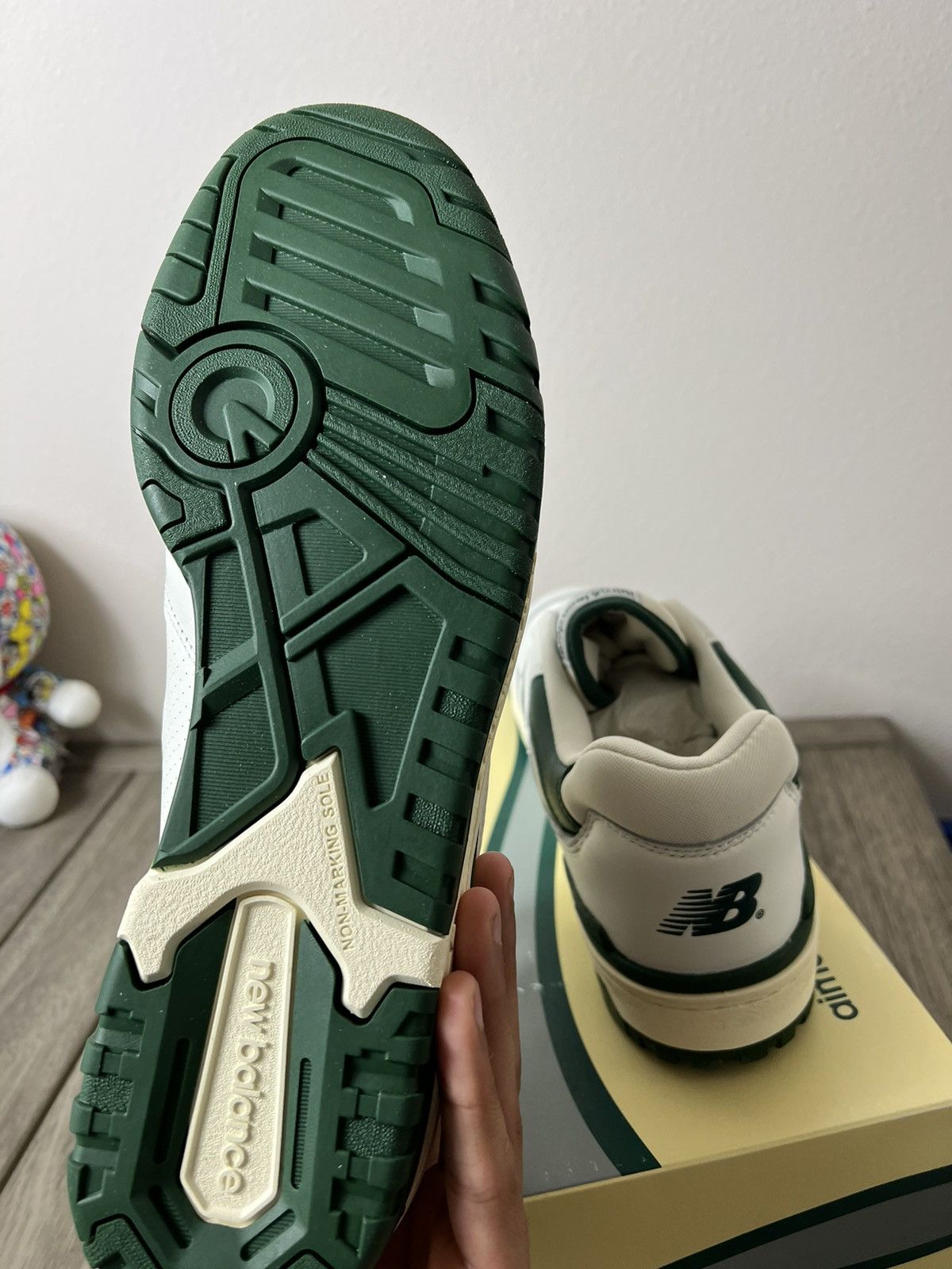 Aime Leon Dore × New Balance Aime Leon Dore New Balance 550 Green Size US 13 / EU 46 - 8 Thumbnail